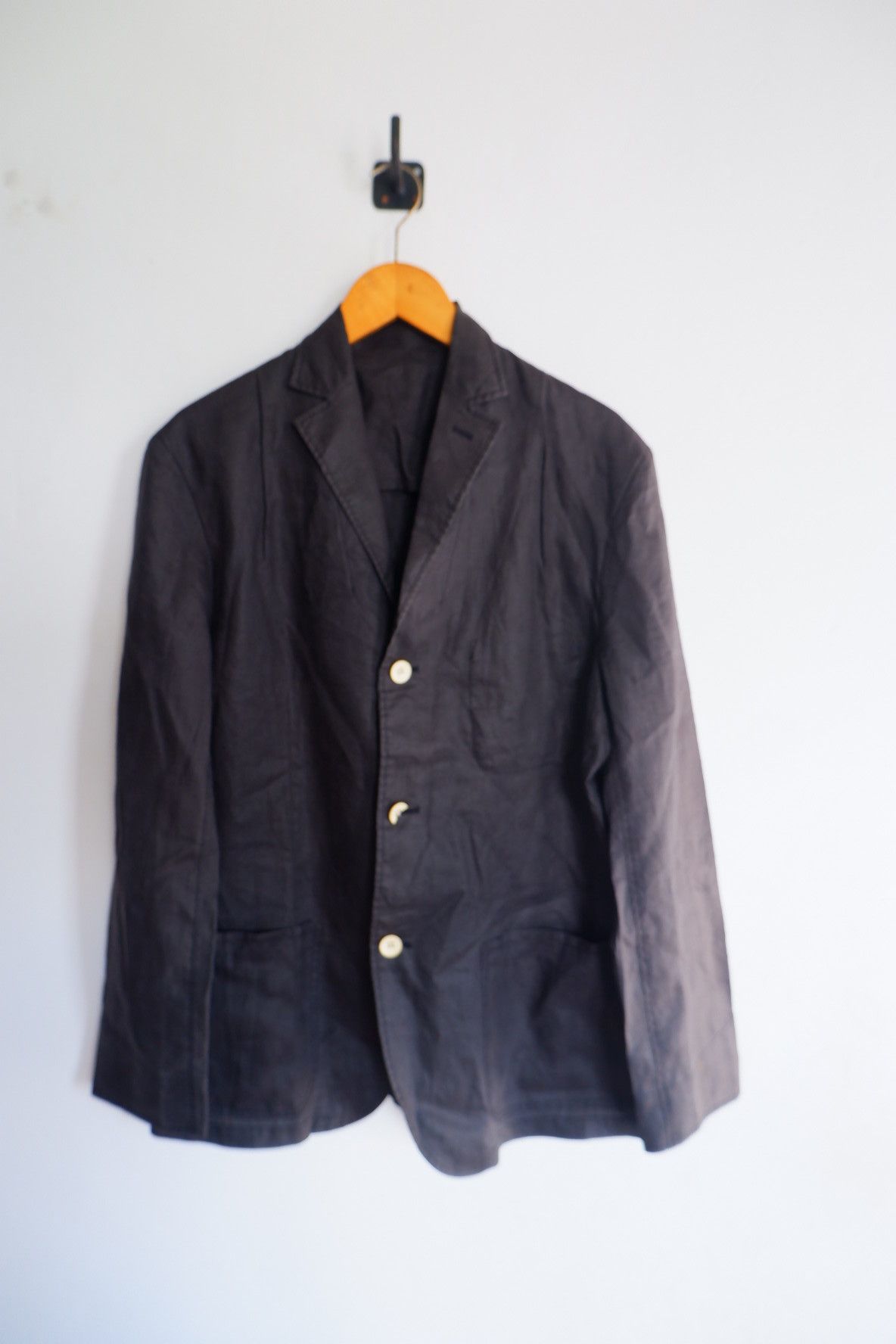 Journal Standard Journal Standard Linen Blazer Jacket Size US L / EU 52-54 / 3 - 1 Thumbnail