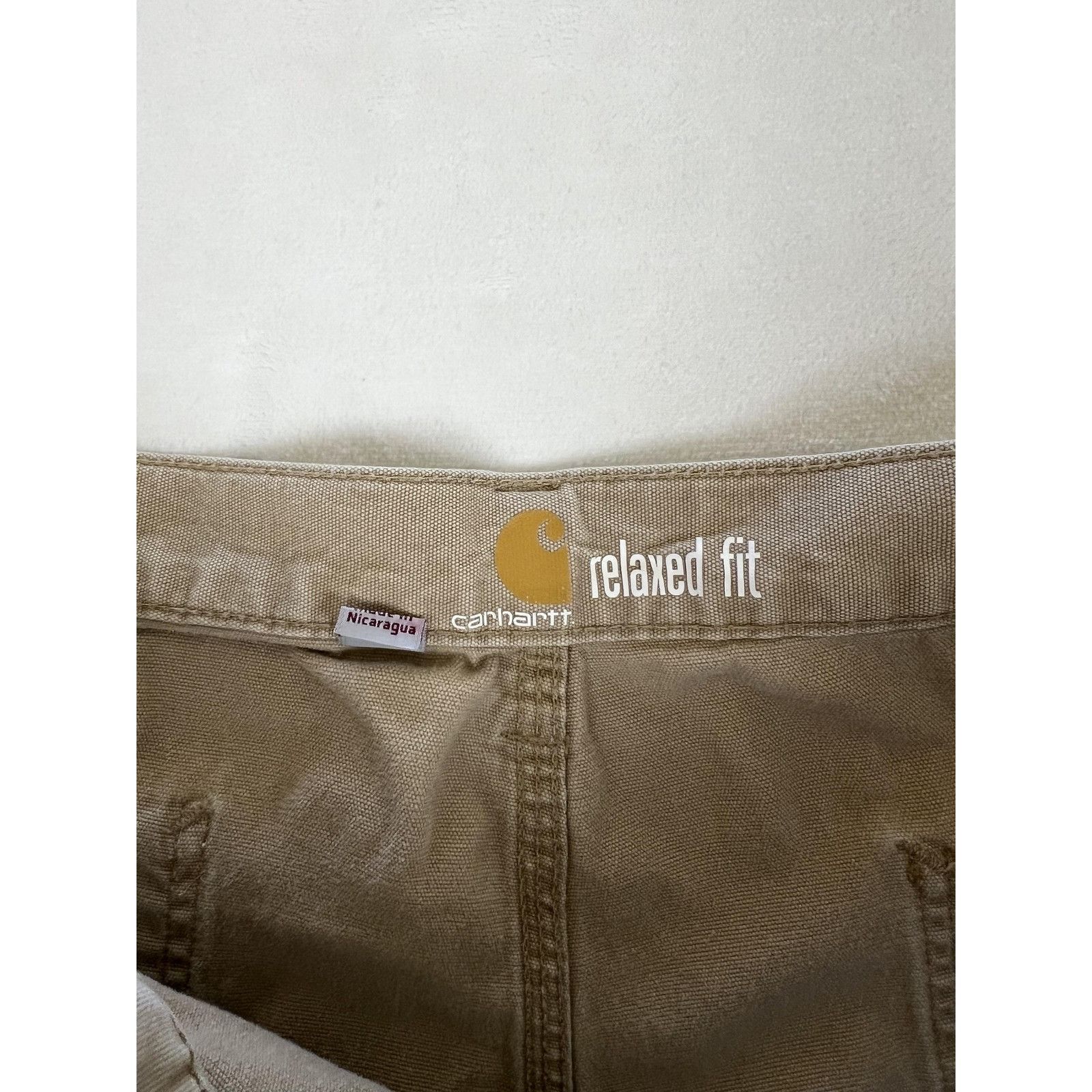 Carhartt Carhartt Pants Mens 40x30 Tan Relaxed Fit Workwear Utility H Size US 40 / EU 56 - 6 Thumbnail