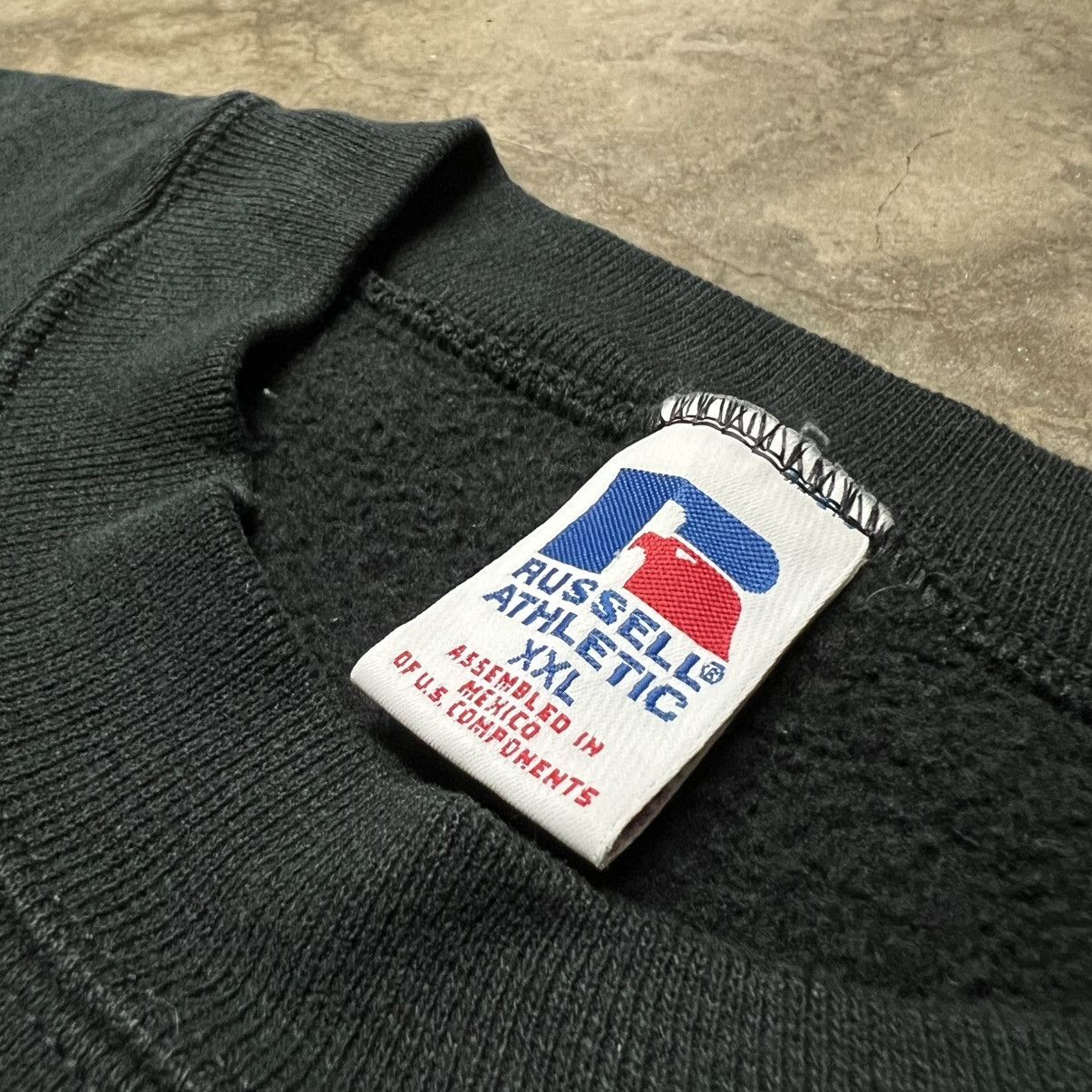 Kanye West × Russell Athletic × Vintage Vintage Russell Athletic Essential Blank Crewneck Sweater Size US XXL / EU 58 / 5 - 6 Thumbnail