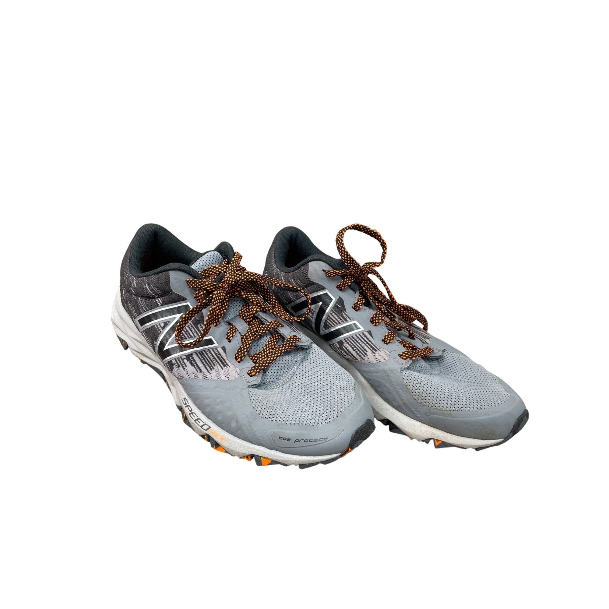 New Balance New Balance Mens 690 V2 Trail Running Shoes Gray/Orange Size Size US 7.5 / EU 40-41 - 14 Thumbnail