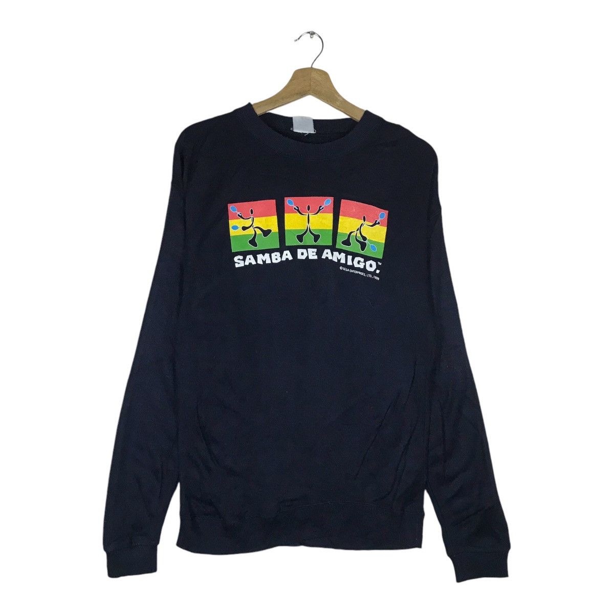 Vintage Vintage SEGA Enterprises LTD Pullover Jumper Sweatshirt Size US S / EU 44-46 / 1 - 1 Thumbnail