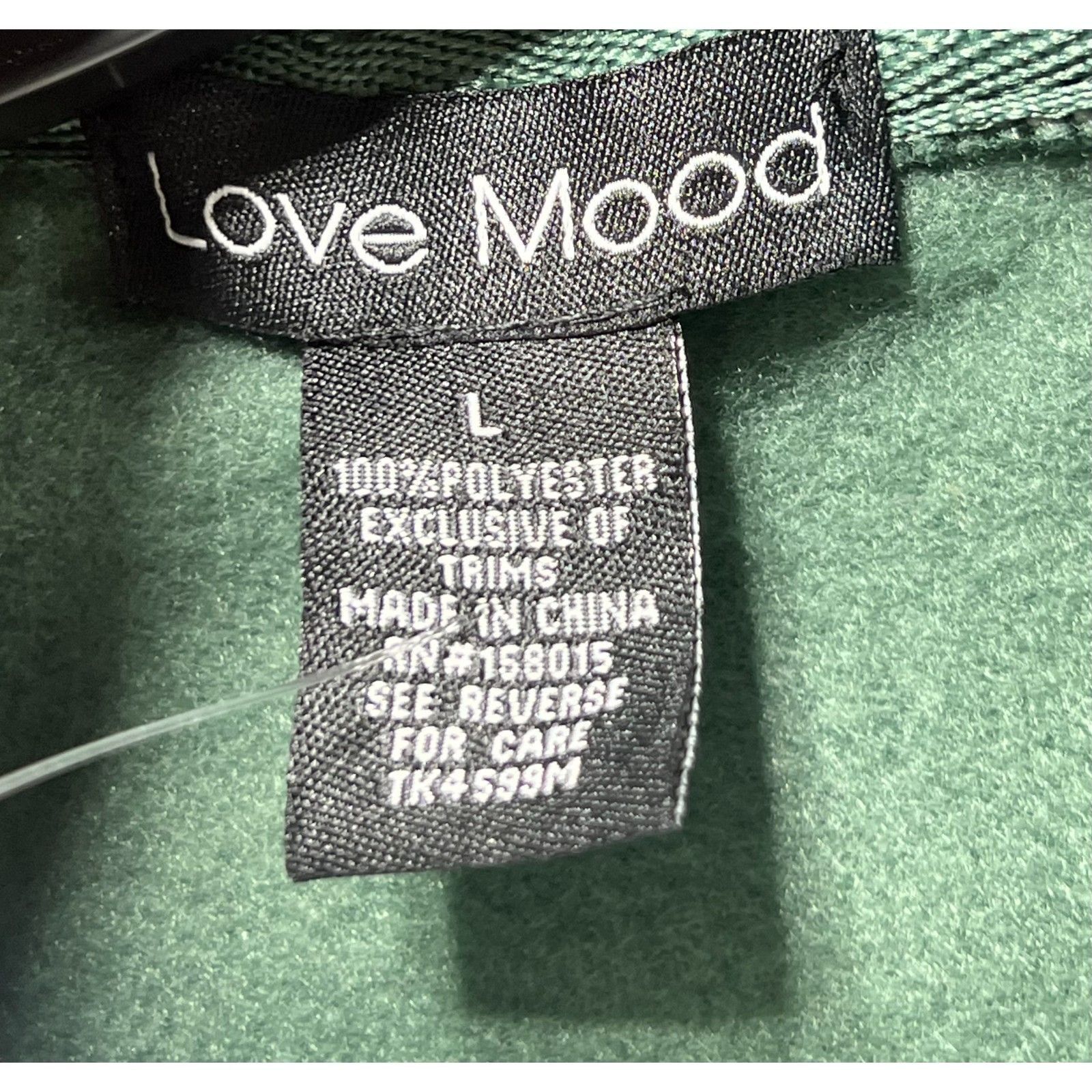 Other Love Mood - Women's Long Sleeve Sweatshirt - Green - Kangaro Size L / US 10 / IT 46 - 9 Thumbnail
