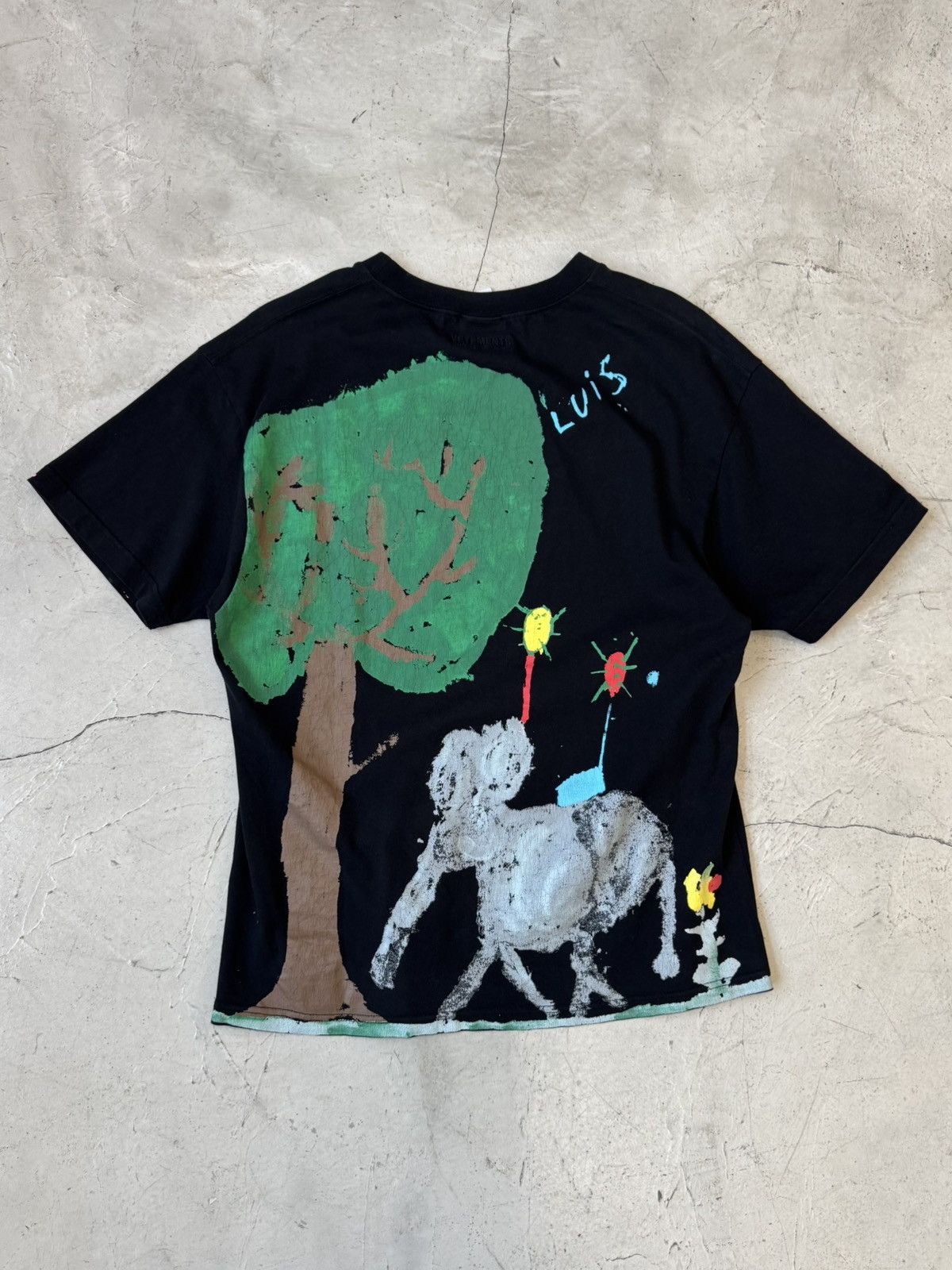 VETEMENTS Elephant In The Room tee ヴェトモン Vetements 2019 Elephant In The Room T-Shirt - Neutrals T-Shirts