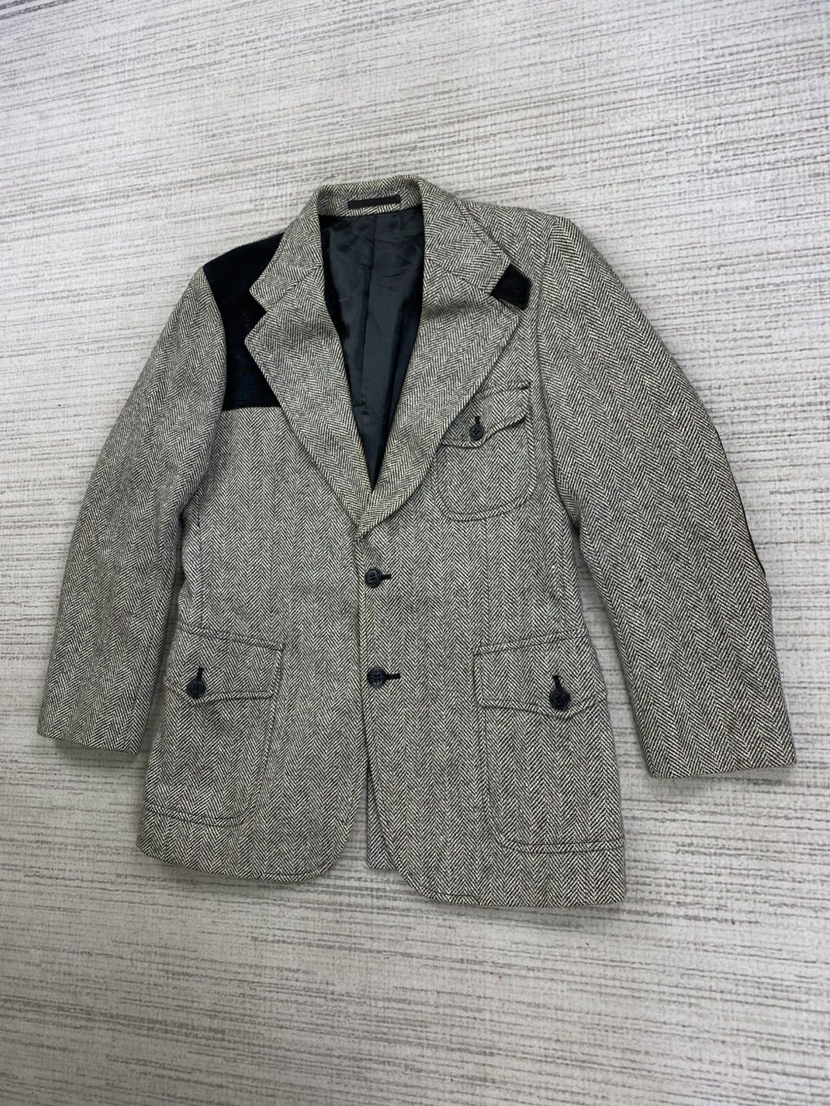 Designer × Japanese Brand × Vintage Vintage Gatalina Martin Wool Blazer Jacket Nice Design Size US M / EU 48-50 / 2 - 4 Thumbnail
