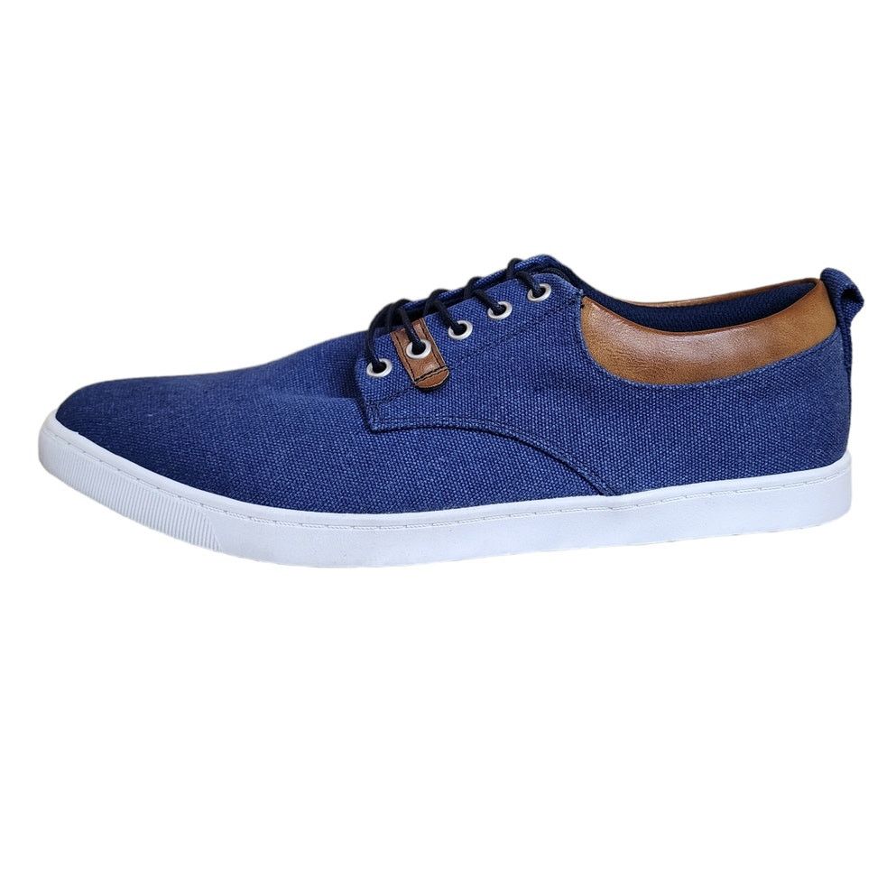 Bullboxer Bull Boxer Attikys Blue Canvas Shoes Men's Size 13 Size US 13 / EU 46 - 2 Thumbnail