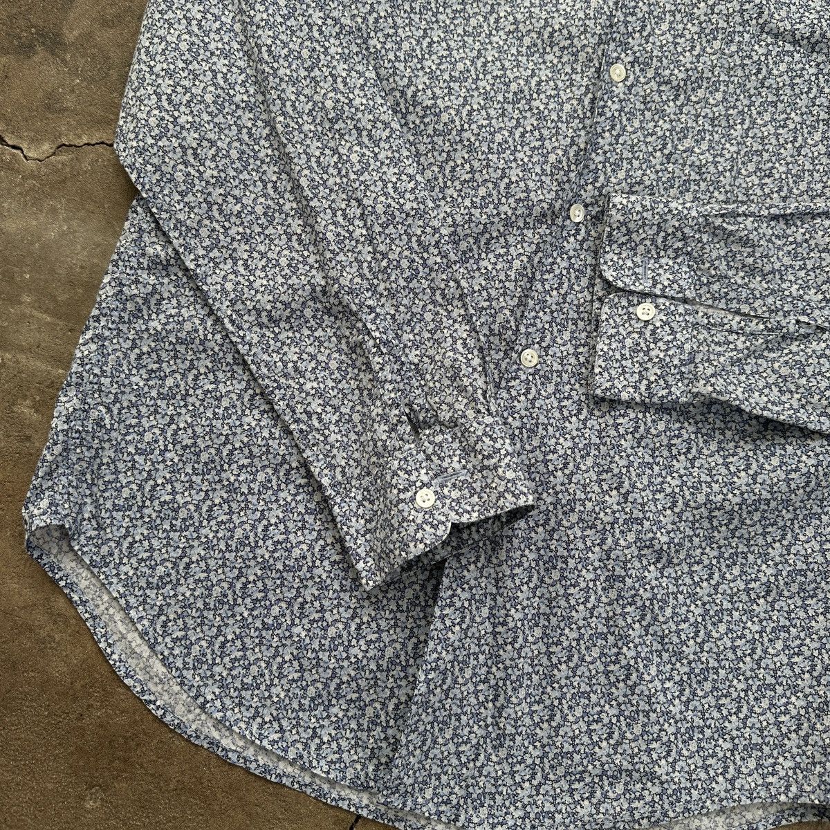 Sandro Sandro Floral Button Ups Shirt Size US S / EU 44-46 / 1 - 4 Thumbnail