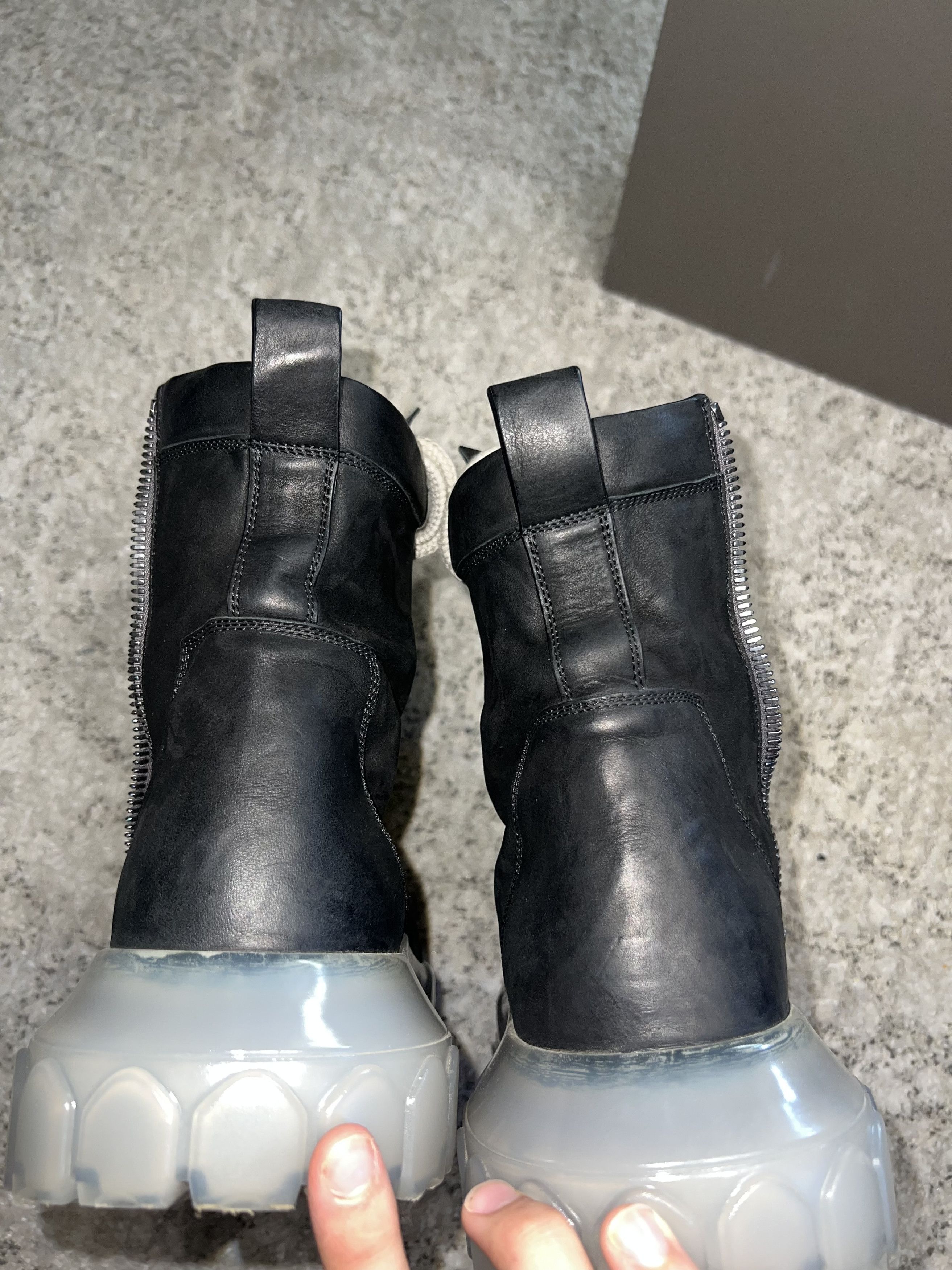 Rick Owens Jumbolaced Laceup Bozo Tractor Size US 11 / EU 44 - 4 Thumbnail