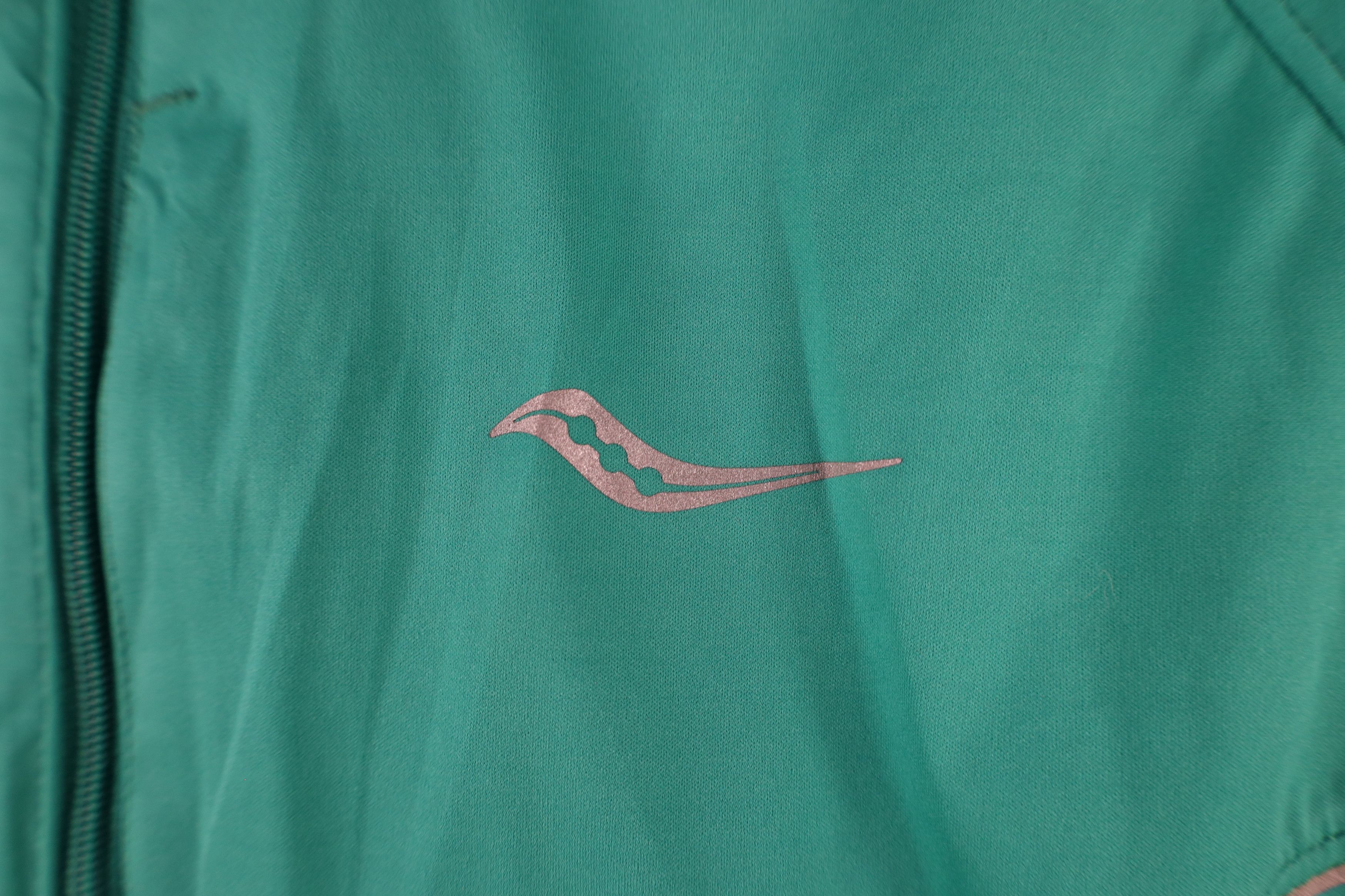 Saucony × Vintage New Saucony Out Run Shield Full Zip Running Nomad Jacket Size L / US 10 / IT 46 - 4 Thumbnail