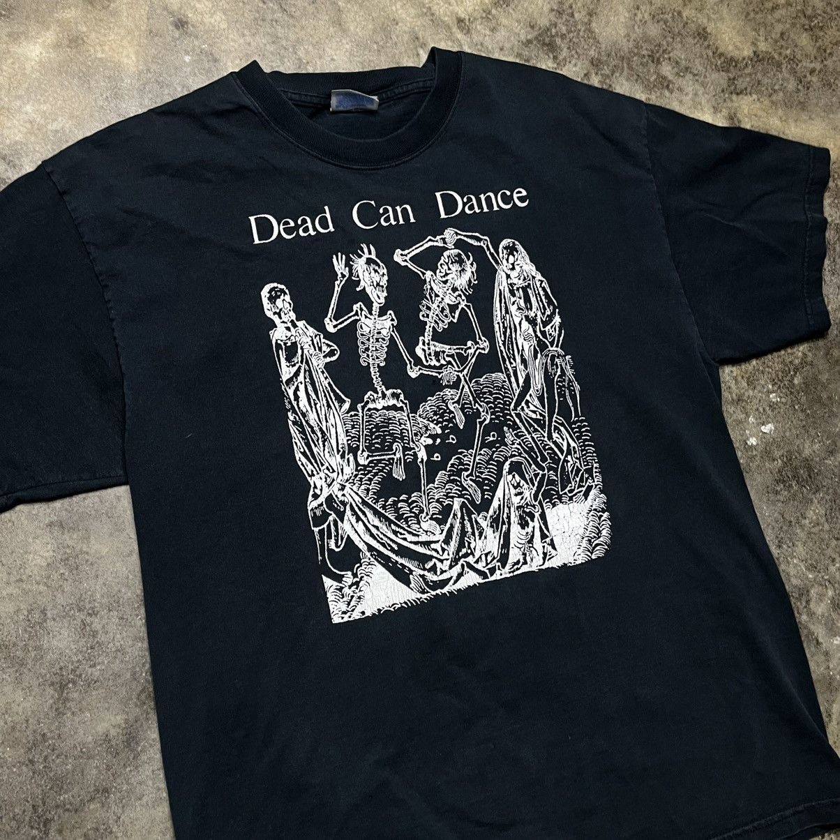 Vintage vintage dead can dance skeleton band tshirt Size US L / EU 52-54 / 3 - 4 Thumbnail