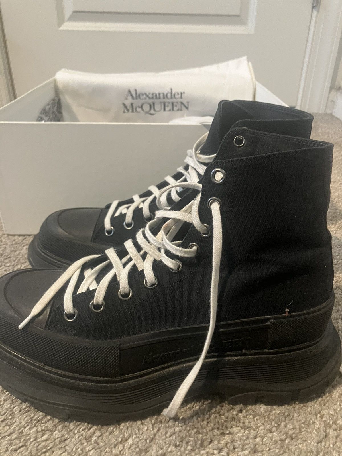 Alexander McQueen Alexzander Mcqueens tread slick boots Size US 9 / EU 42 - 11 Thumbnail
