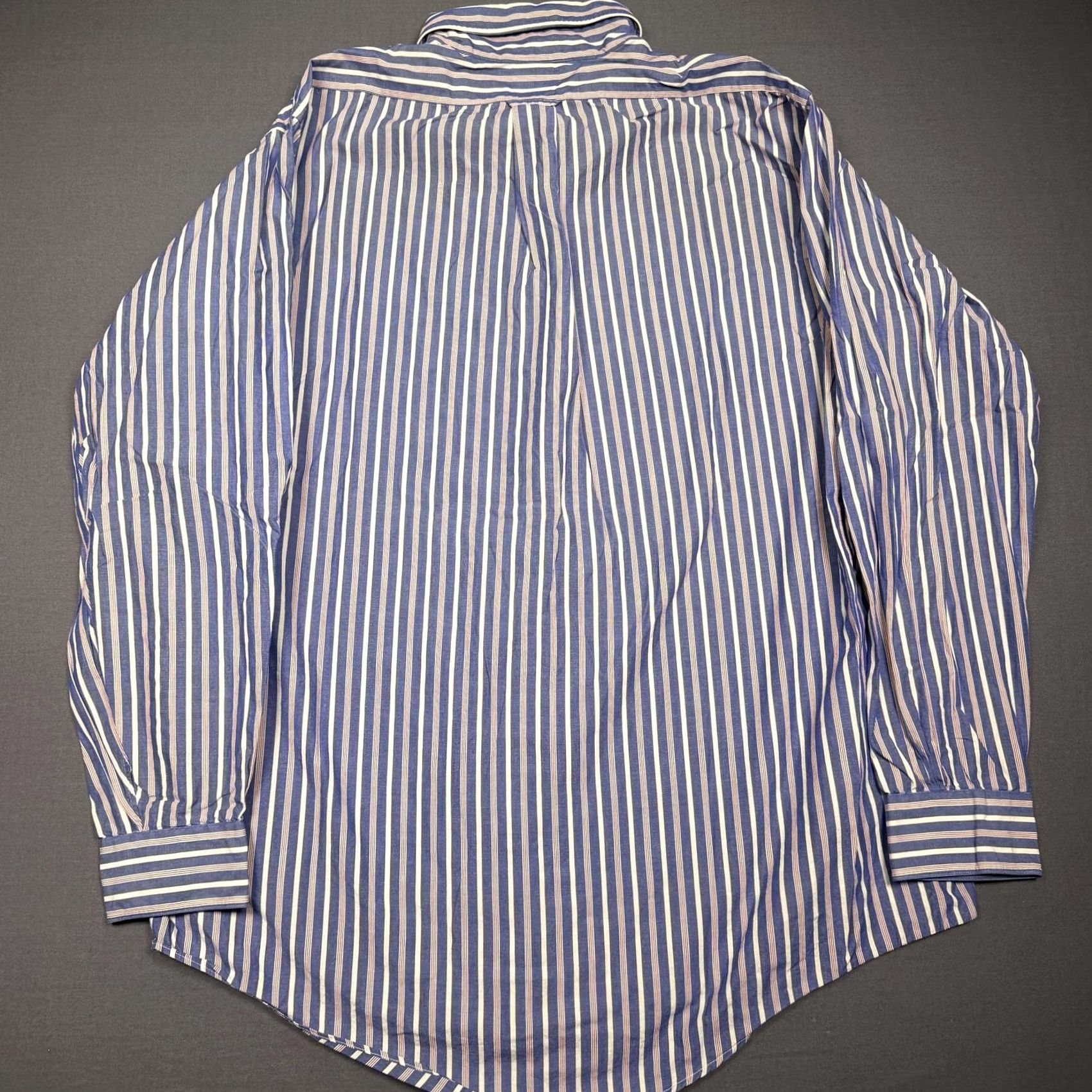 Brooks Brothers Brooks Brothers Shirt Mens XL Blue Stripe Long Sleeve Button-Up USA Cotton Size US XL / EU 56 / 4 - 4 Thumbnail