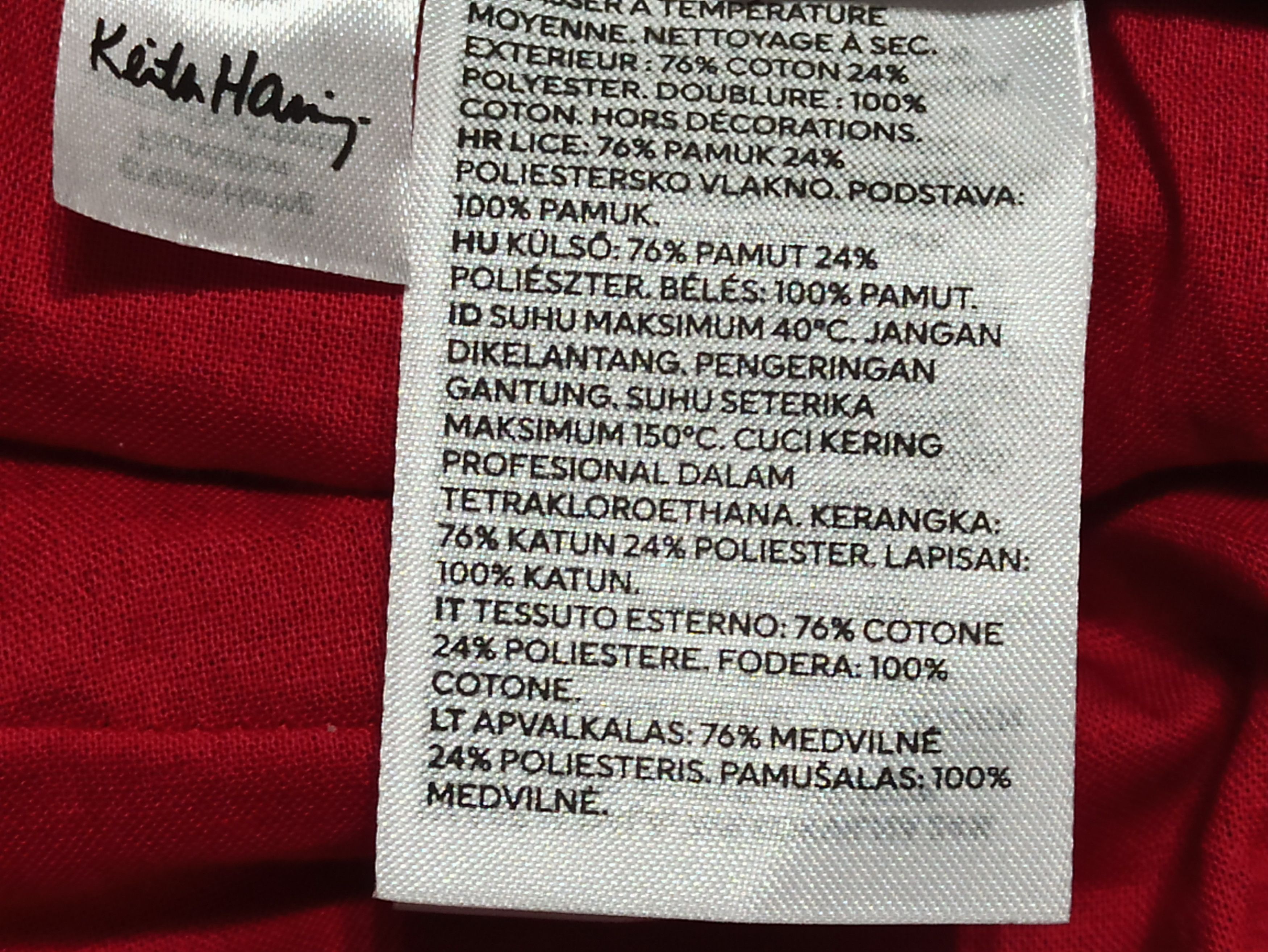 H&M × Keith Haring H&M x Keith Haring Limited Edition Terry Hat Size ONE SIZE - 5 Thumbnail