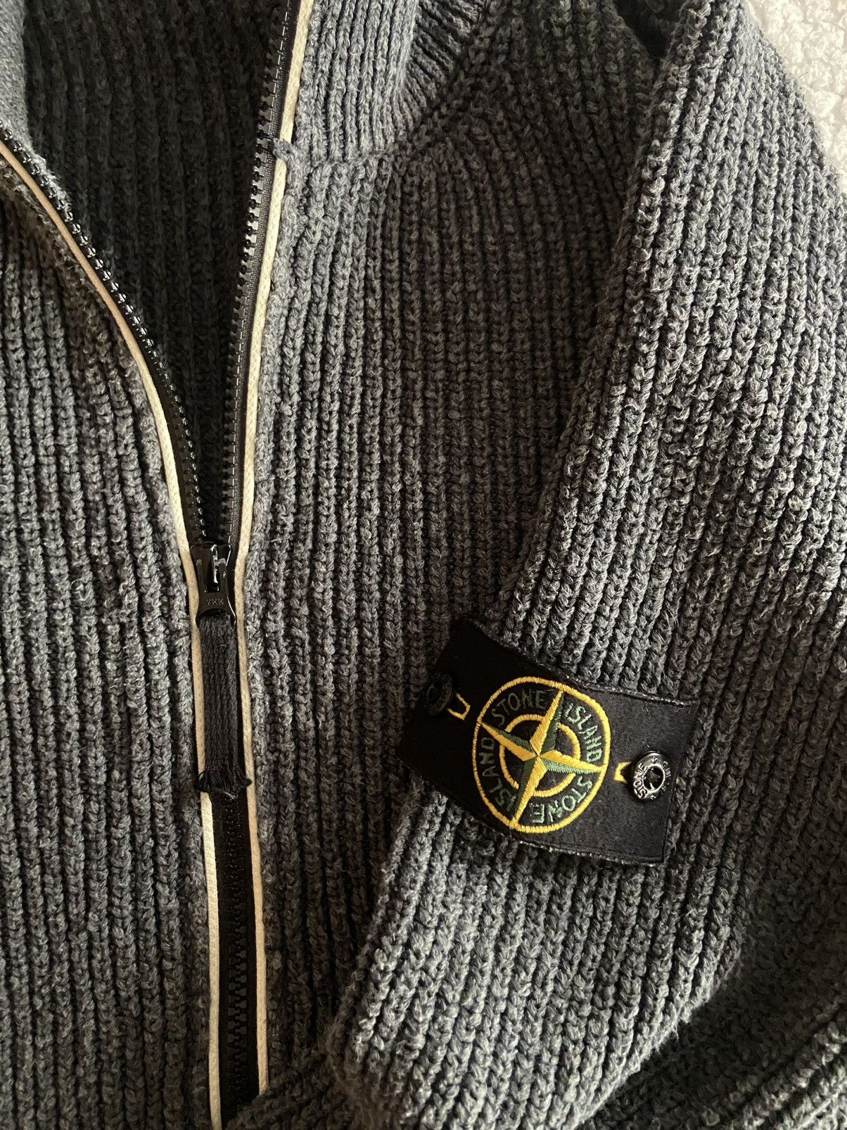 Stone Island Paul Harvey Knitwear Stone Island Size US L / EU 52-54 / 3 - 3 Thumbnail