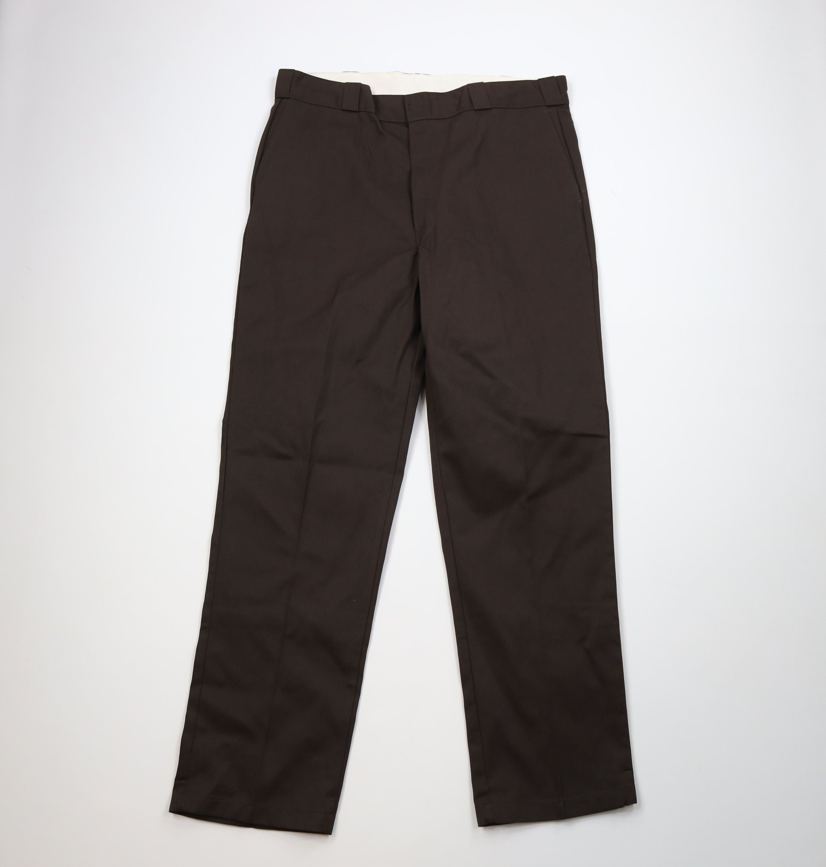 Dickies Vintage Y2K Dickies Spell Out Workwear Wide Leg Pants Brown Size US 40 / EU 56 - 1 Thumbnail
