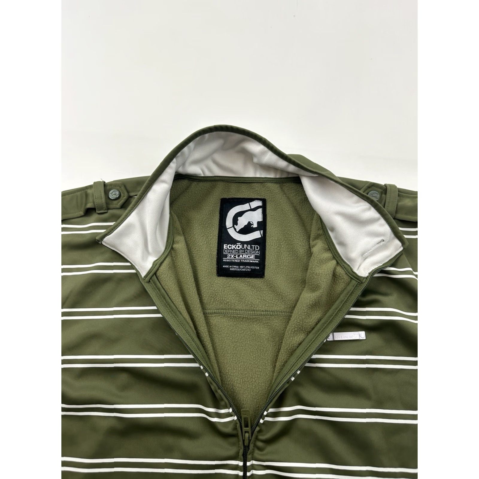 Ecko Unltd. Ecko Unltd. Jacket Track 2XL Mens Full Zip Gray Size US XXL / EU 58 / 5 - 6 Thumbnail