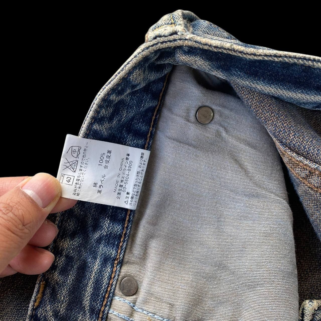 Wrangler VINTAGE WRANGLER 70s STYLE COWBOY BOOTCUT MUDWASH DENIM Size US 30 / EU 46 - 13 Thumbnail