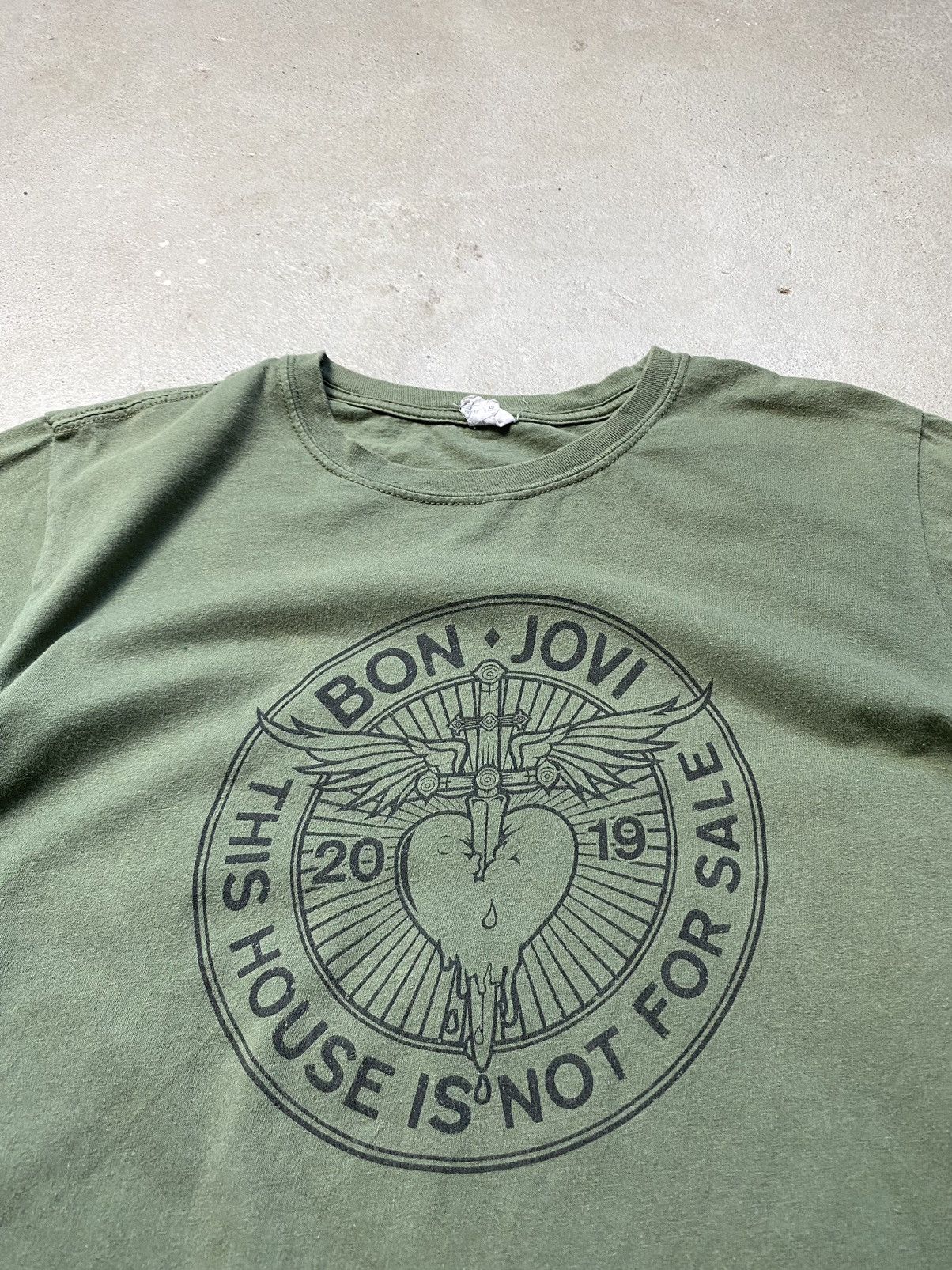Band Tees Vintage Bon Jovi House Not For Sale Promo Album T Shirt Size US L / EU 52-54 / 3 - 5 Thumbnail