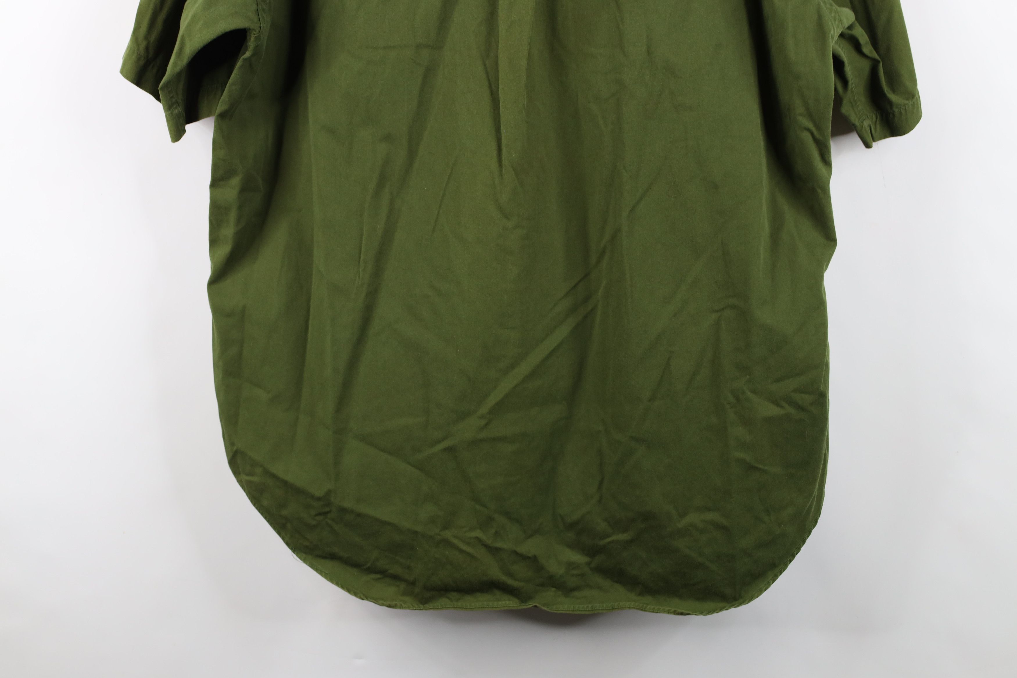 Tommy Hilfiger Vintage 90s Tommy Hilfiger Short Sleeve Button Down Shirt Size US L / EU 52-54 / 3 - 14 Thumbnail