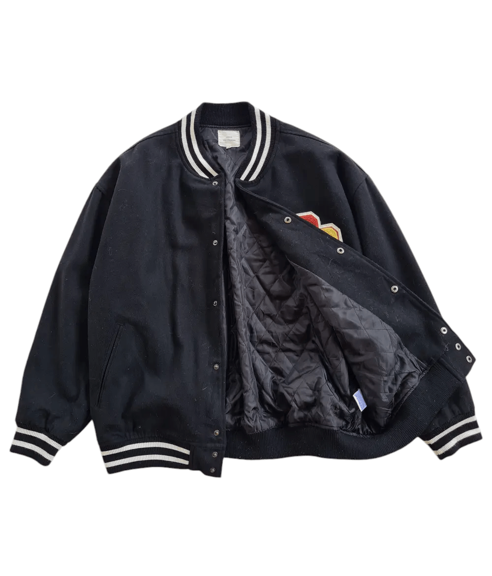 Vintage Vintage Varsity Wool Jacket Size US L / EU 52-54 / 3 - 2 Thumbnail