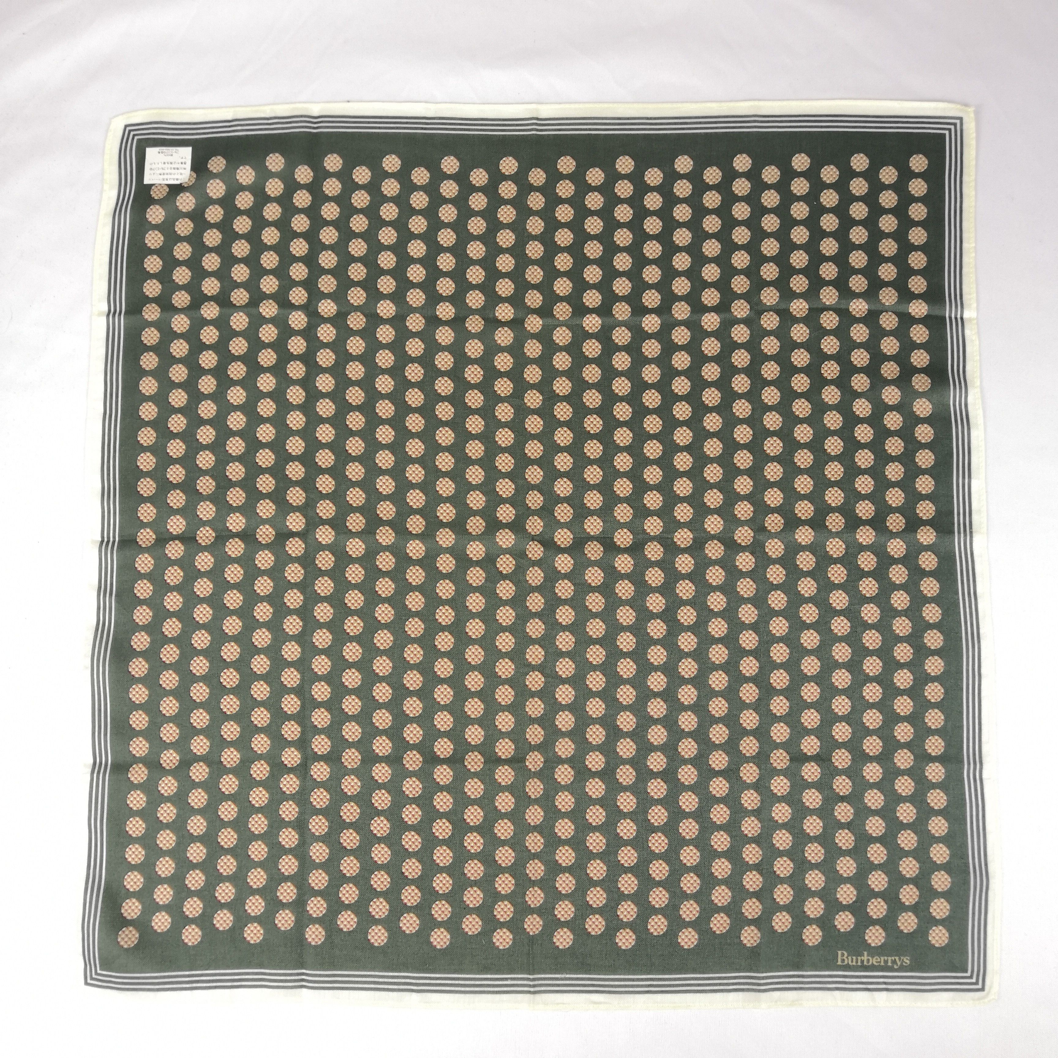 Burberry BNWT Vintage Burberry Handkerchief Neckerchief Bandana Size ONE SIZE - 2 Thumbnail