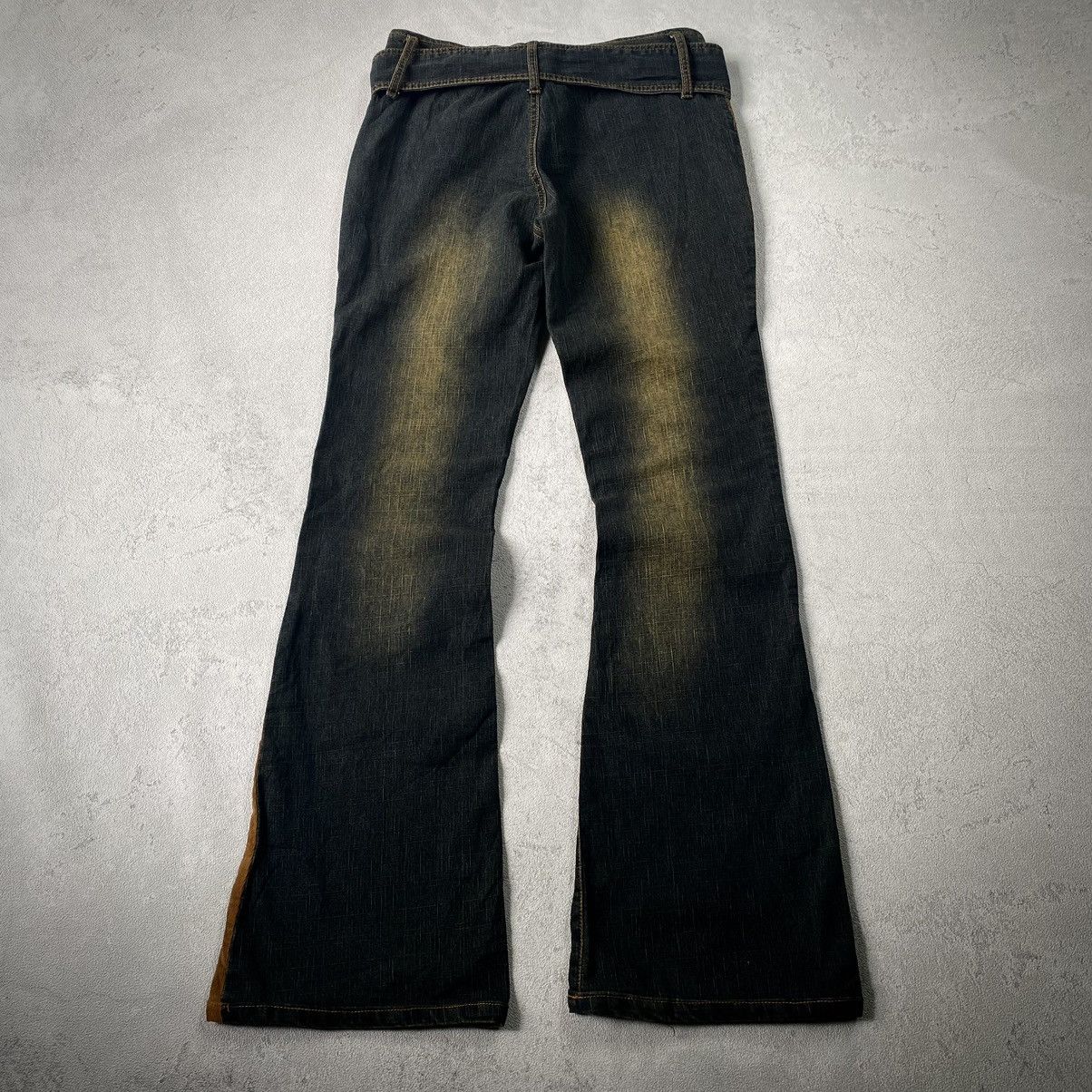 If Six Was Nine × Le Grande Bleu (L.G.B.) × Other japanese hybrid flare stretchy denim pants ifsixwasnine lgb Size US 29 - 2 Thumbnail