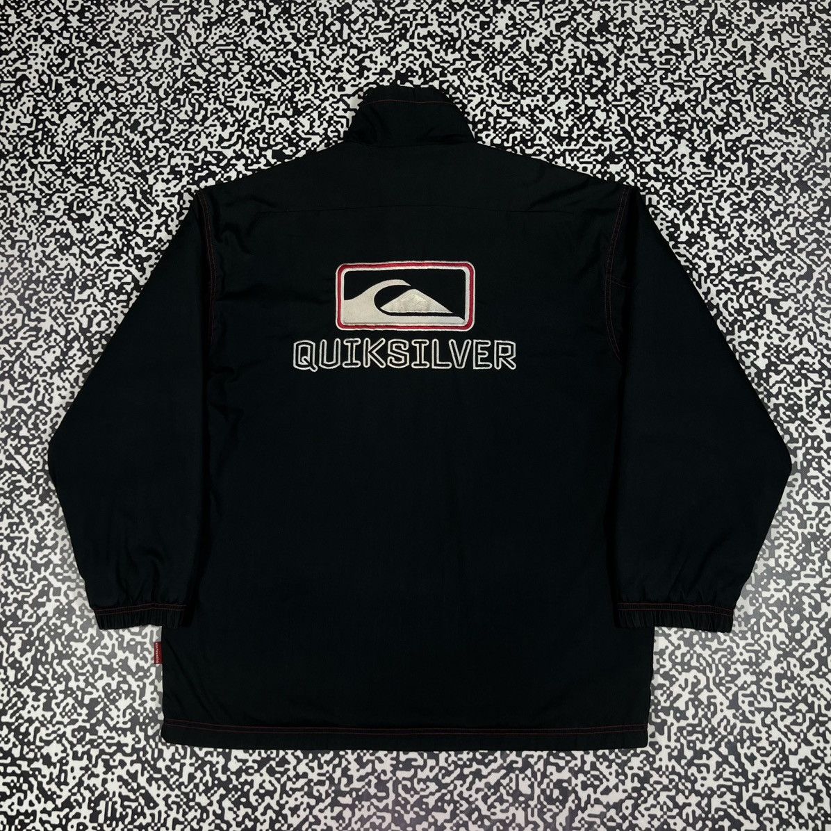 Quiksilver Vintage 90s Quiksilver Big Logo Surf Style Retro Jacket Size US XL / EU 56 / 4 - 1 Thumbnail