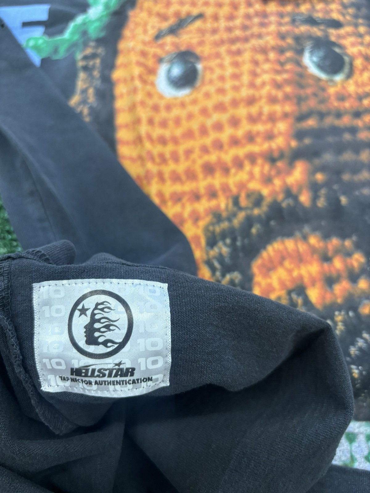 HELLSTAR Hellstar Jesus Crochet Tee Size US M / EU 48-50 / 2 - 5 Thumbnail