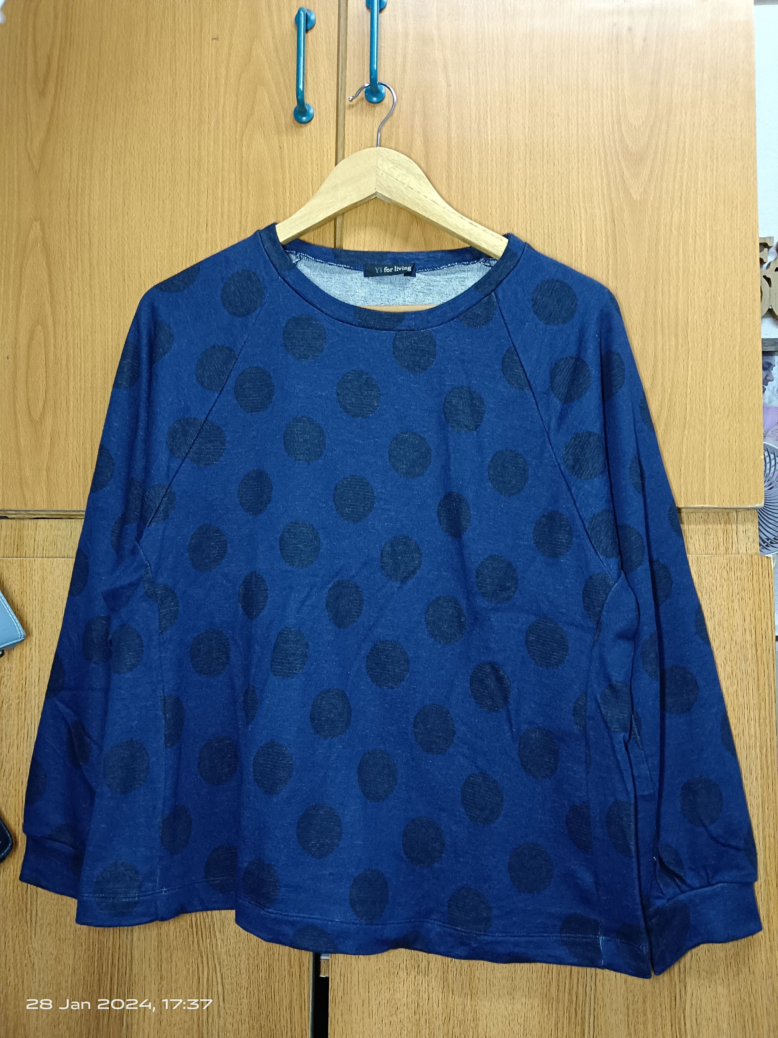 Japanese Brand × Yohji Yamamoto Y's For Living Yohji Yamamoto Polkadot Size M / US 6-8 / IT 42-44 - 1 Thumbnail