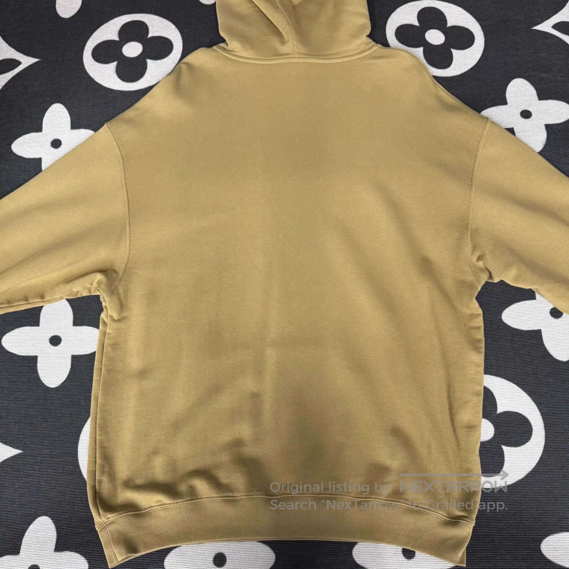 Balenciaga Brown Hoodie with Front Logo . Size US XL / EU 56 / 4 - 3 Thumbnail