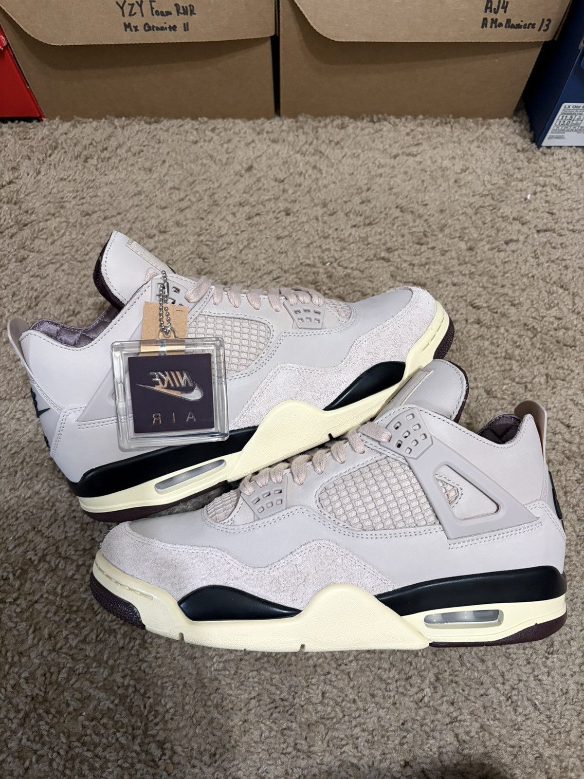 Jordan Brand Size 10.5W - Jordan 4 Retro OG SP A Ma Maniére WYWS Size US 10.5 / IT 40.5 - 2 Thumbnail