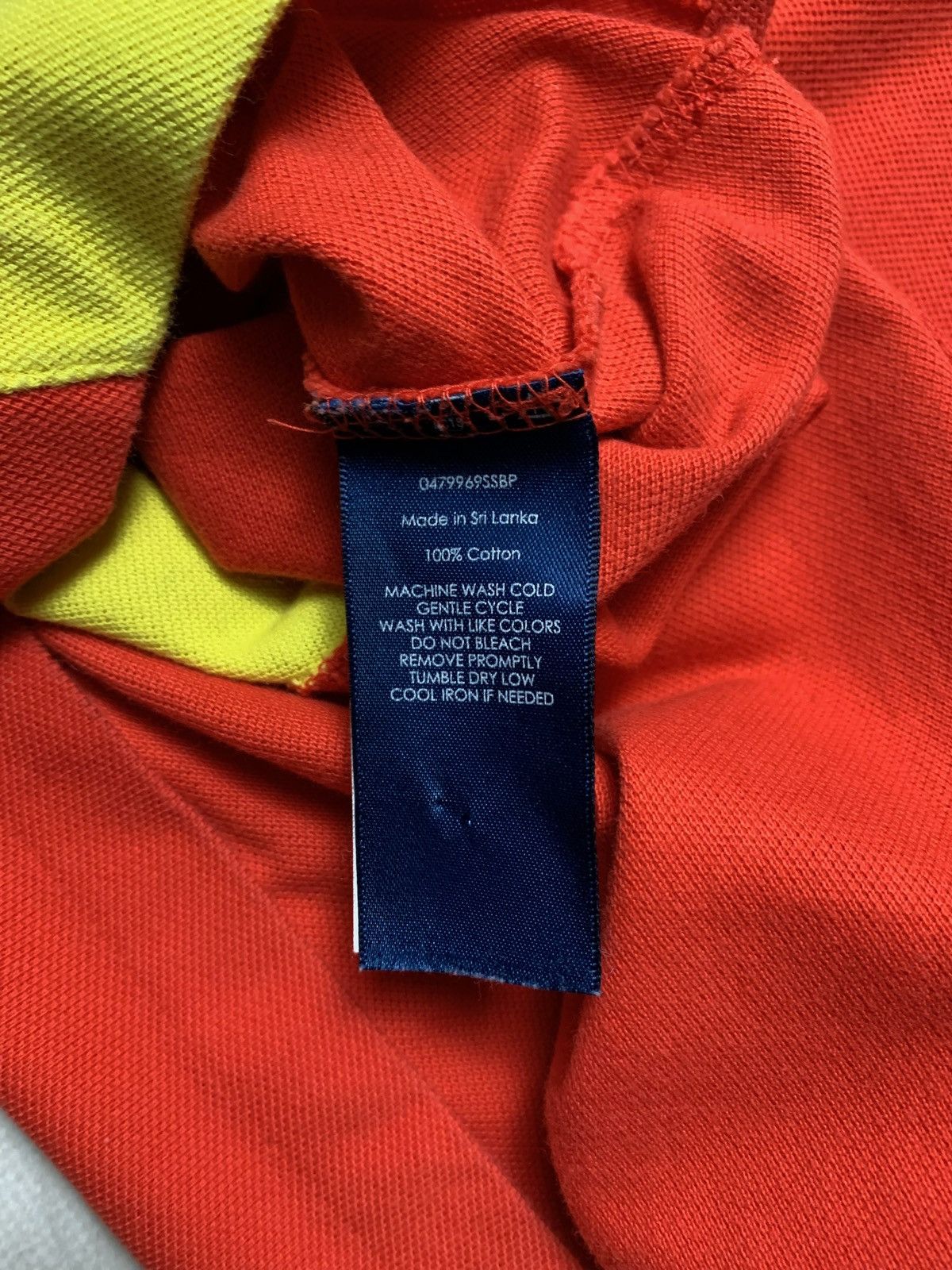 Polo Ralph Lauren × Vintage Vintage Polo Ralph Lauren size S big logo orange women’s Size S / US 4 / IT 40 - 5 Thumbnail