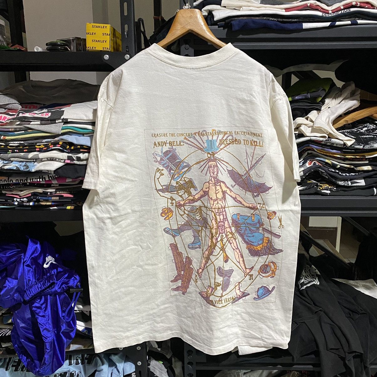 Band Tees VINTAGE 90S ERASURE T-SHIRT Size US XL / EU 56 / 4 - 1 Thumbnail