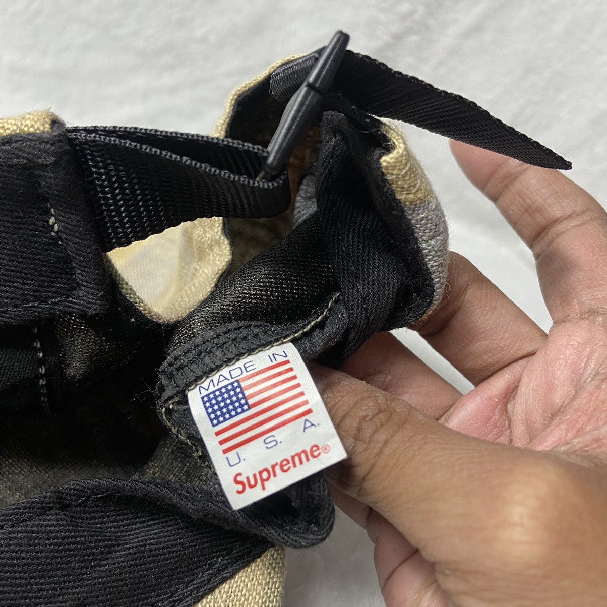 Supreme Supreme Magee Plaid Linen Camp Hat SS14 Size ONE SIZE - 9 Thumbnail