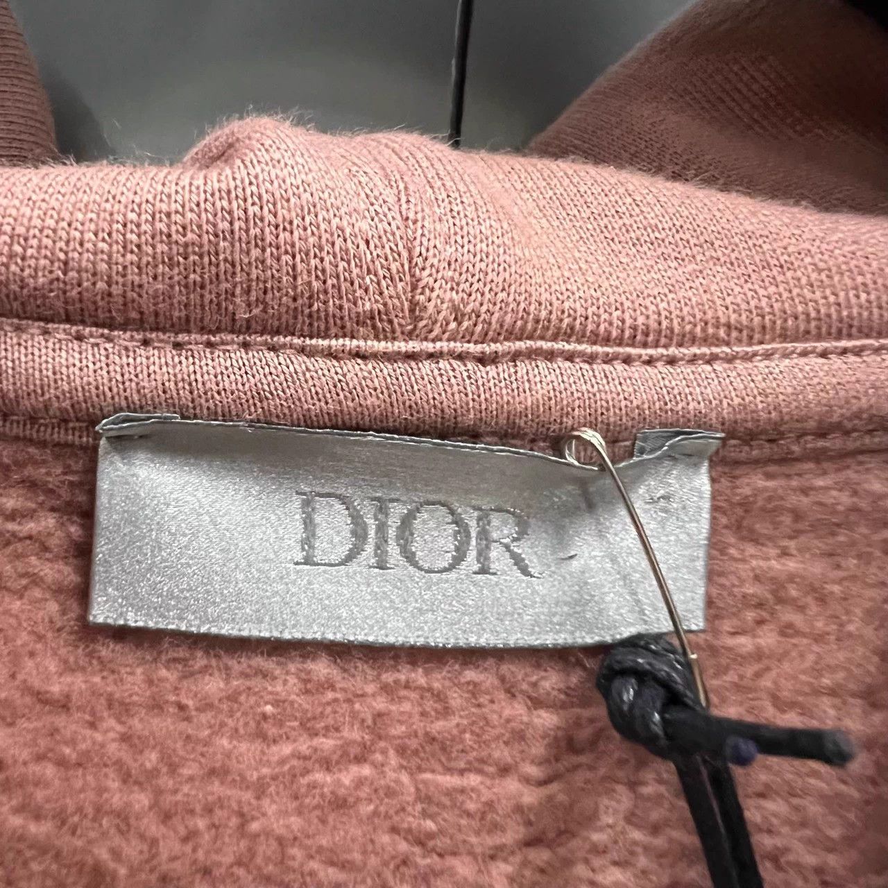 Dior Dior Peach CD Embroidery Hoodie New Multiple Sizes Size XXL / US 16-18 / IT 52-54 - 2 Thumbnail