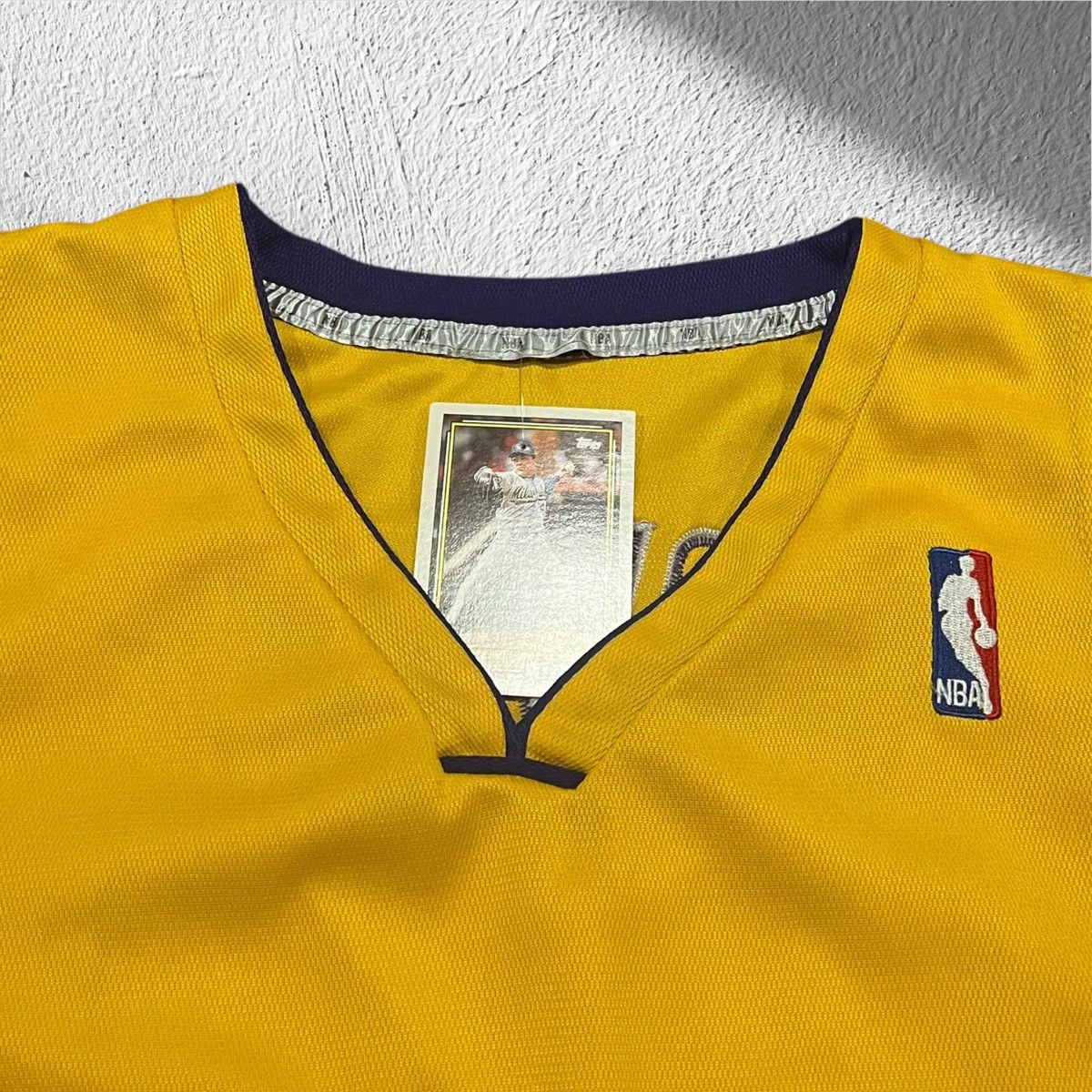 Adidas Kobe Bryant #24 Los Angeles Lakers Yellow Adidas Jersey Size US XL / EU 56 / 4 - 4 Thumbnail