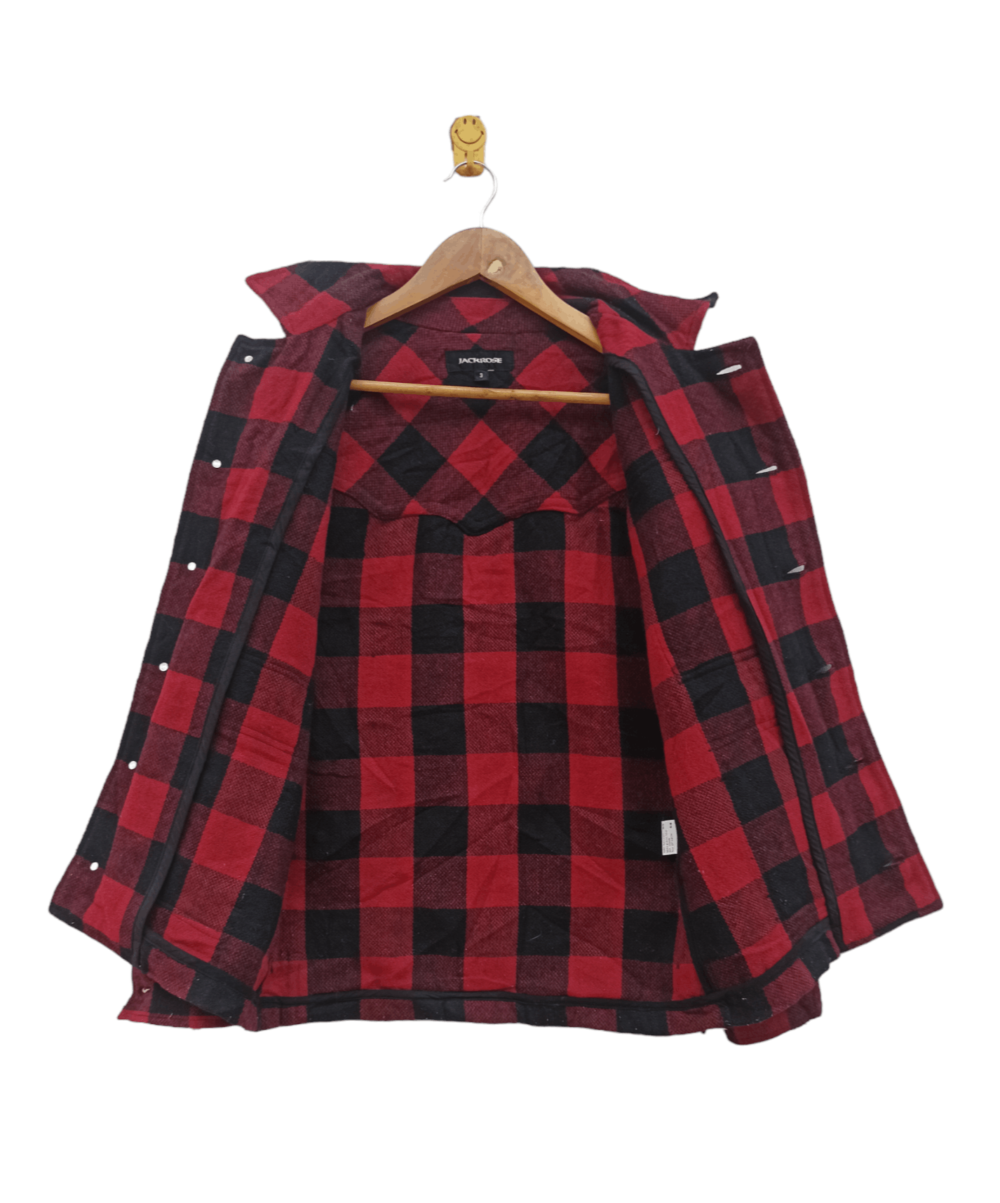 Flannel × JACKROSE × Japanese Brand Vintage Flannel Tartan Jack Rose Asphalt Animal Outlows Size US L / EU 52-54 / 3 - 2 Thumbnail