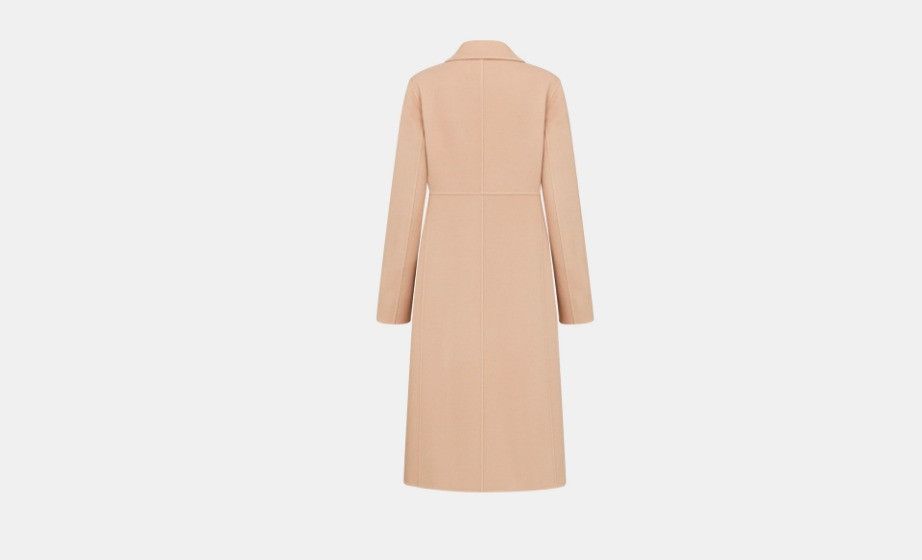 Dior o1w1db10325 410M18 Coat in Beige Size XS / US 0-2 / IT 36-38 - 2 Thumbnail
