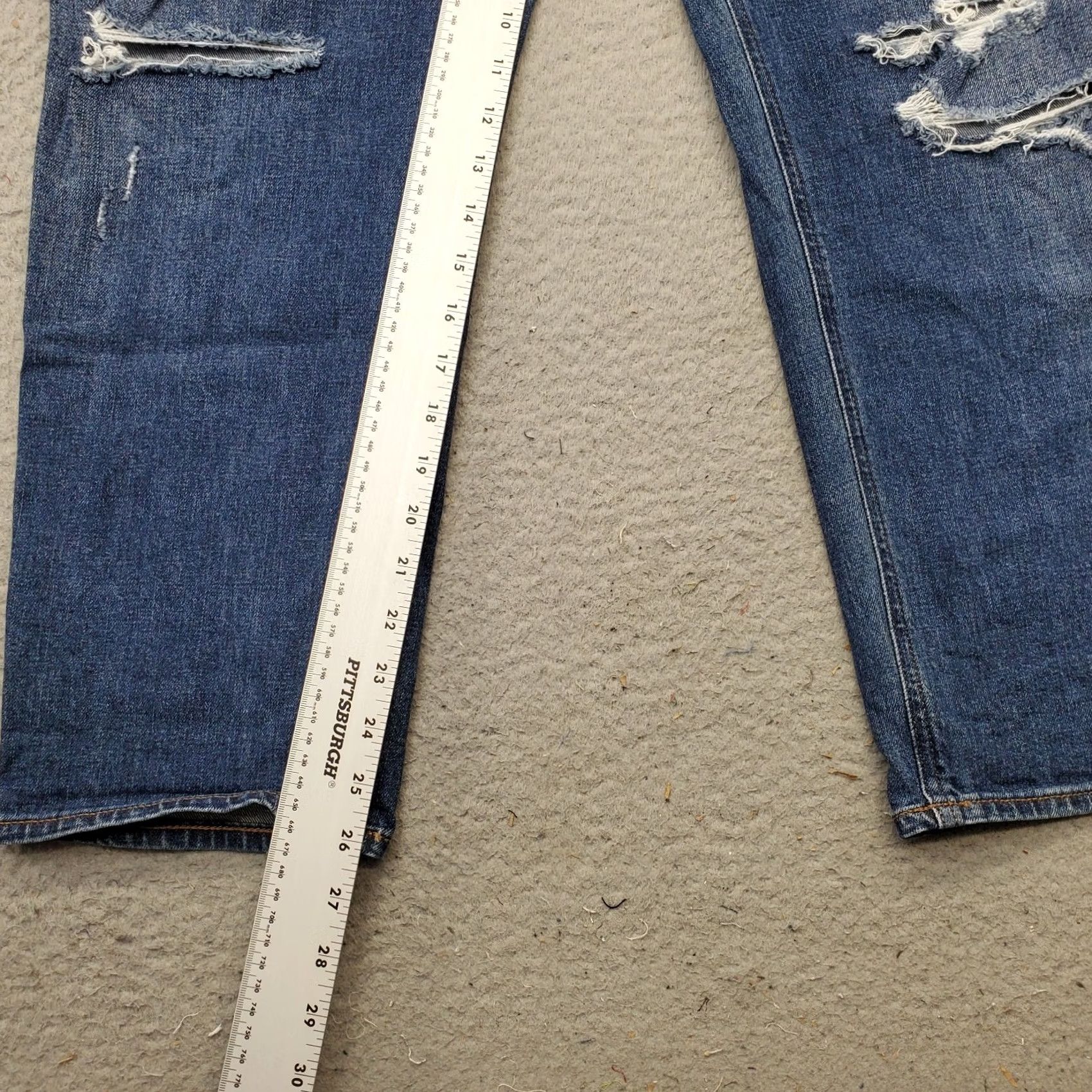 Old Navy Old Navy Jeans Womens 16 Blue Denim Cotton Mid-Rise Regular Fit 5-Pocket Denim Size 38" / US 16 / IT 52 - 4 Thumbnail