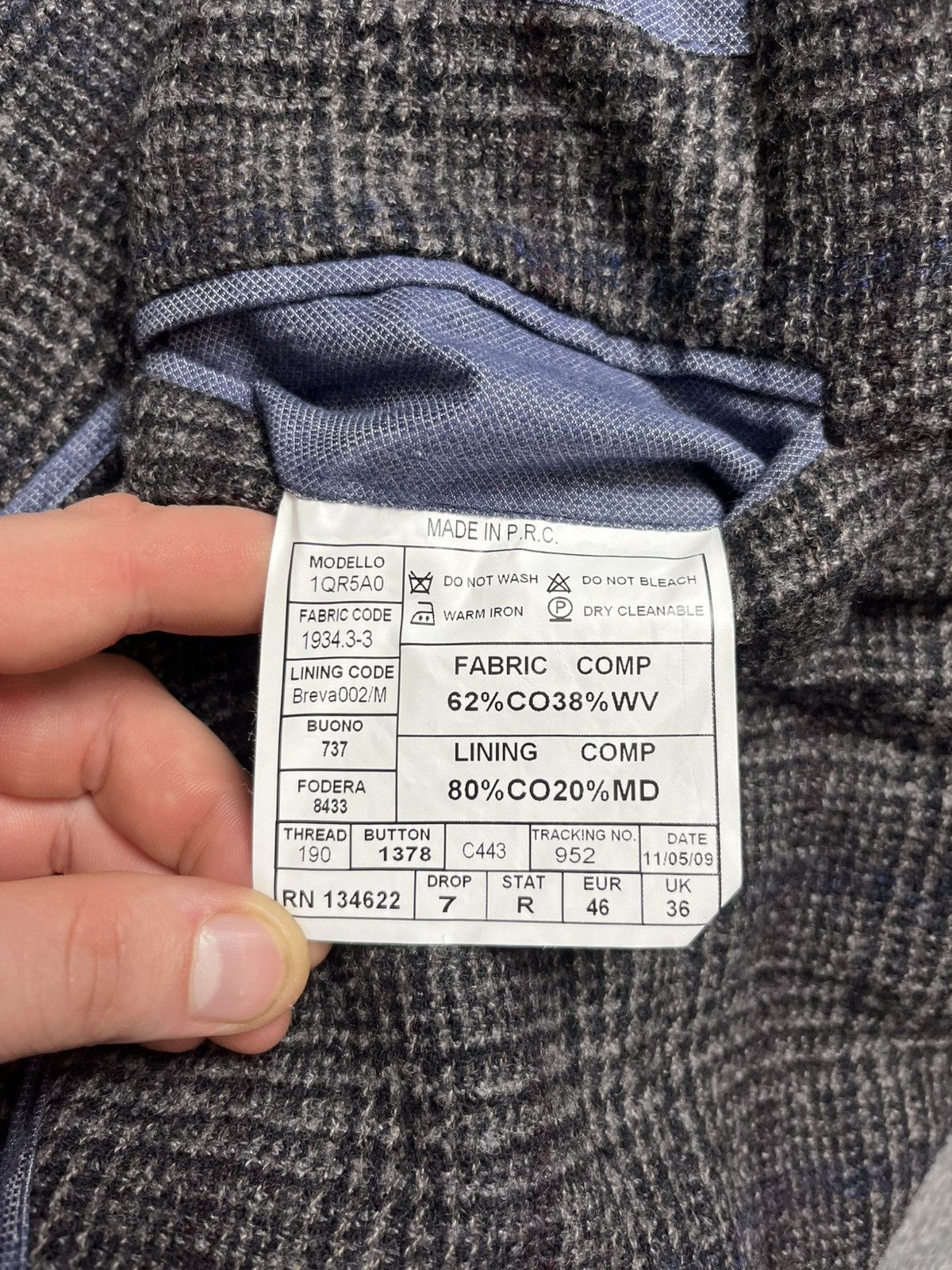 Suitsupply Suitsupply wool cotton blazer Size 46R - 9 Thumbnail