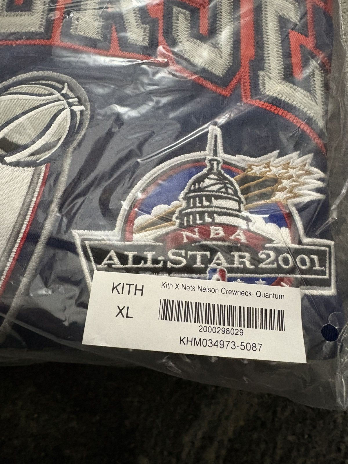 Kith × NBA Kith X Nets Nelson Crewneck- Quantum Size US XL / EU 56 / 4 - 3 Thumbnail