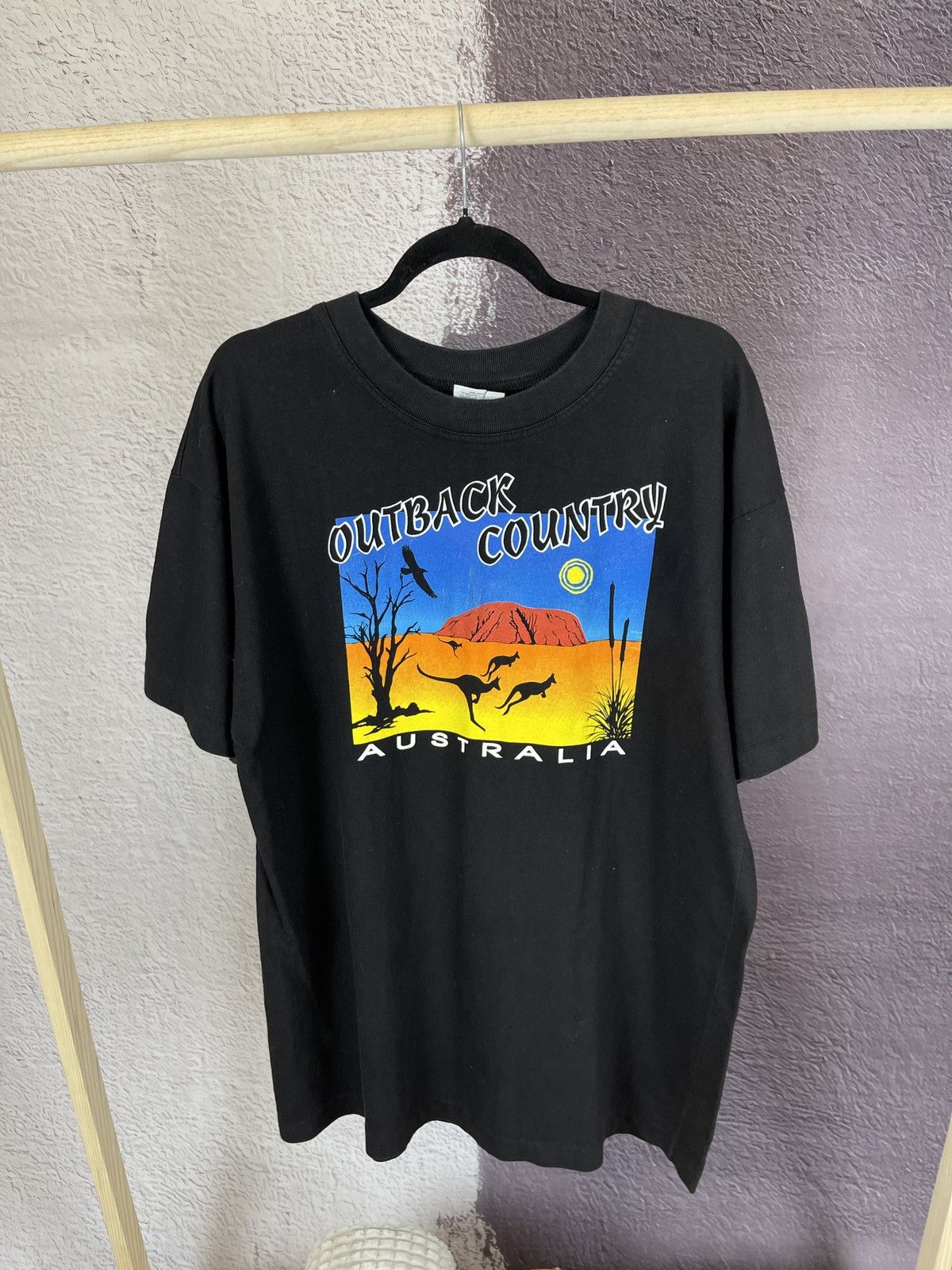 Vintage Gooses T-shirts Outback country Australia Aboriginal art tee Size US XXL / EU 58 / 5 - 1 Thumbnail