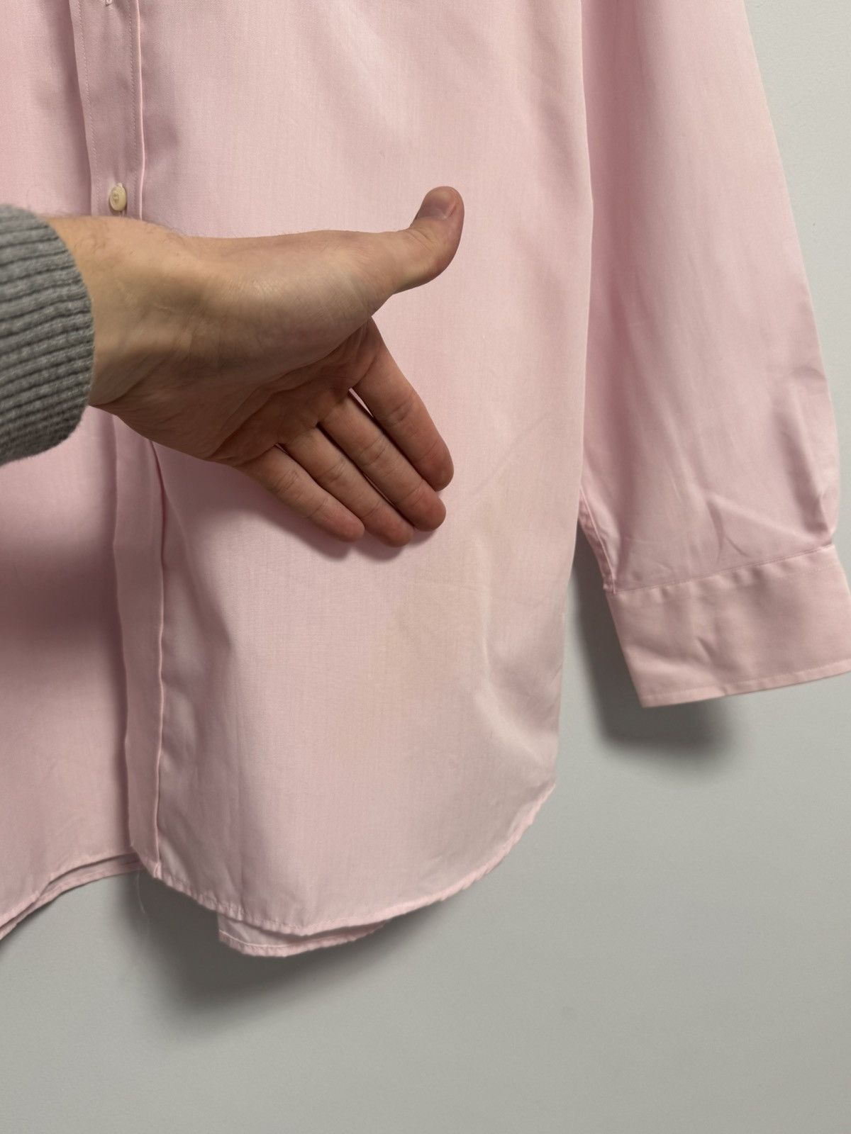 Christian Dior Monsieur Christian Dior Jeune Homme Light Pink Button Up Long Sleeve Size US XL / EU 56 / 4 - 7 Thumbnail