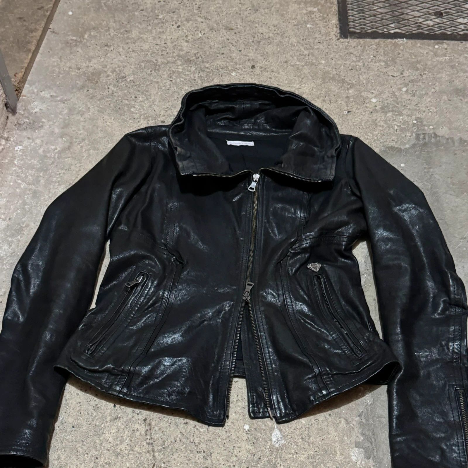 Other Avant garde bono leather jacket Size S / US 4 / IT 40 - 6 Thumbnail