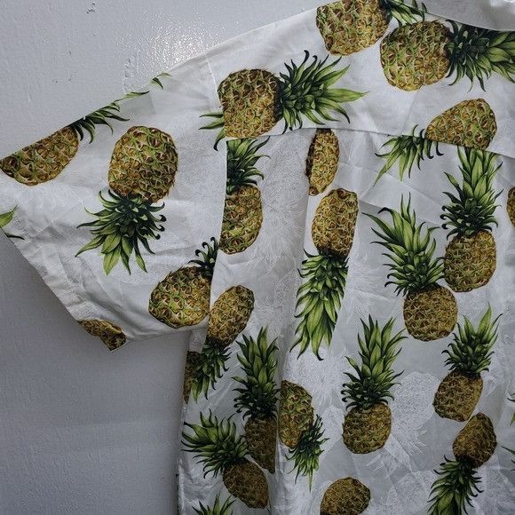 Paradise Found Authentic Hawaiian Shirt "Maui Pineapple" Waimea Size US XXL / EU 58 / 5 - 11 Thumbnail