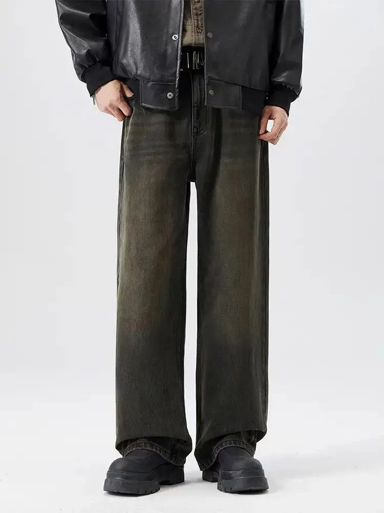 Japanese Brand Vintage American High Street Loose Black Jeans Size US 30 / EU 46 - 1 Thumbnail