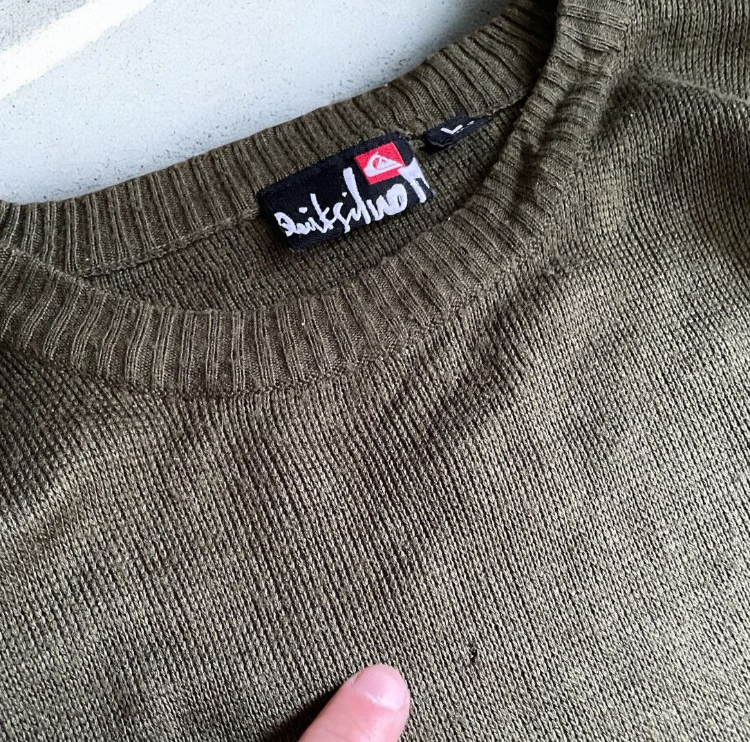 Quiksilver × Vintage Vintage y2k quicksilver knit sweater surf avantgarde opium Size US L / EU 52-54 / 3 - 3 Thumbnail