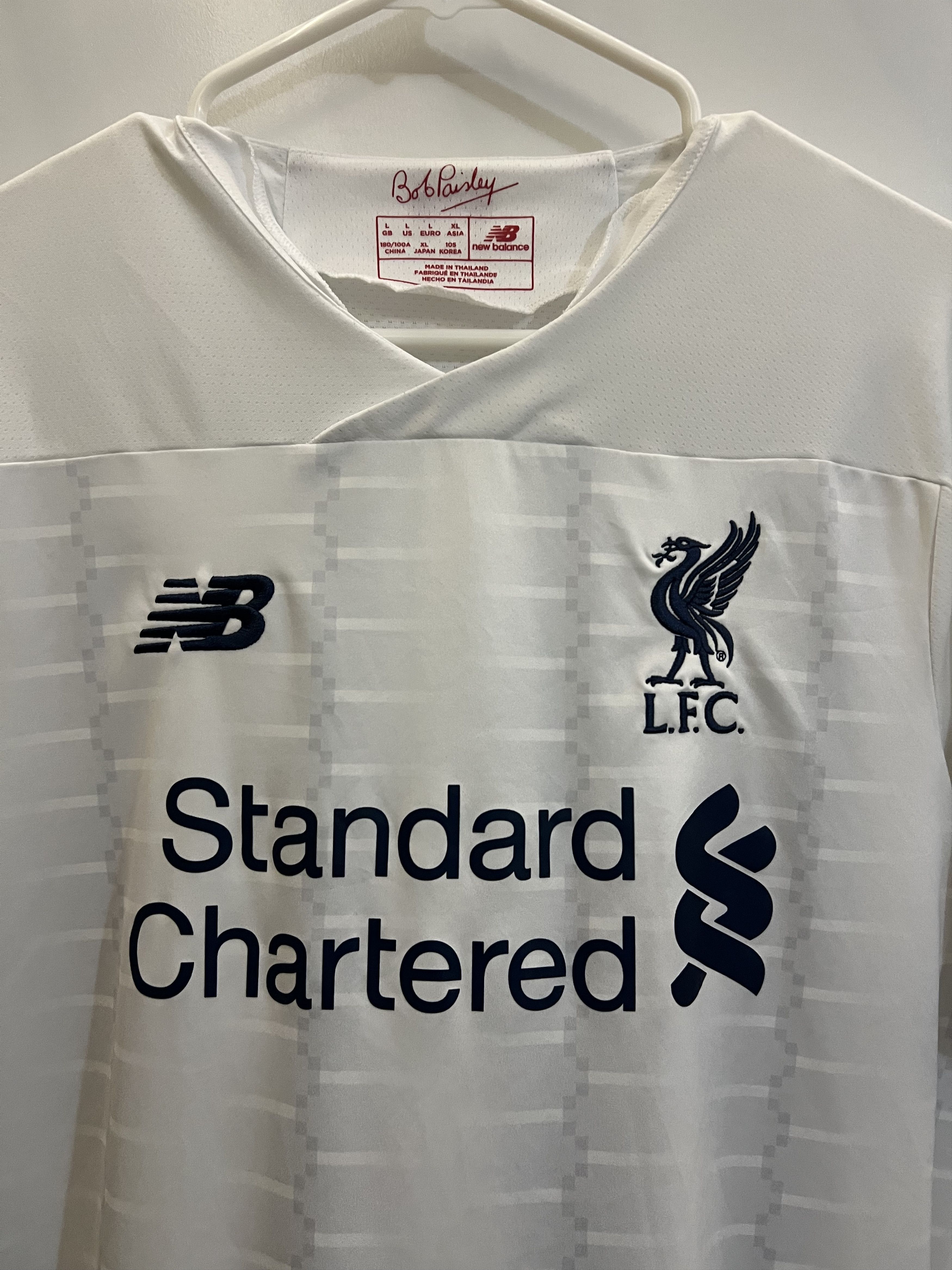New Balance Liverpool 18/19 Away Jersey Size US L / EU 52-54 / 3 - 2 Thumbnail
