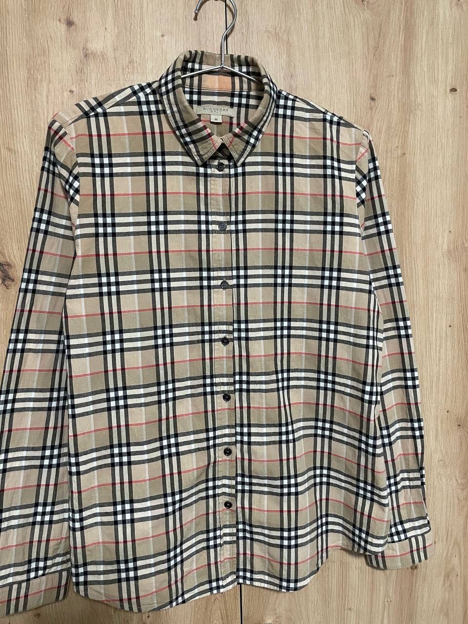Burberry Burberry Full Cell Shirt Luxury M Size Size US M / EU 48-50 / 2 - 4 Thumbnail