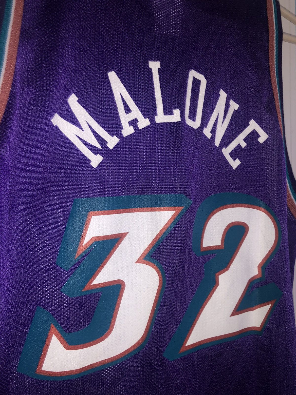 Champion × NBA × Vintage Karl Malone Utah Jazz Vintage Jersey Size US S / EU 44-46 / 1 - 5 Thumbnail