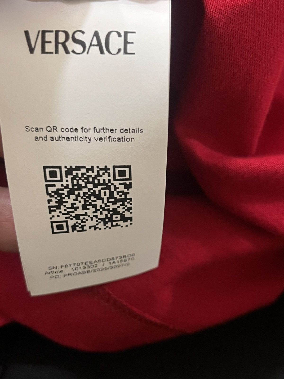 Versace Versace Medusa T-Shirt Sz Large Size US L / EU 52-54 / 3 - 9 Thumbnail